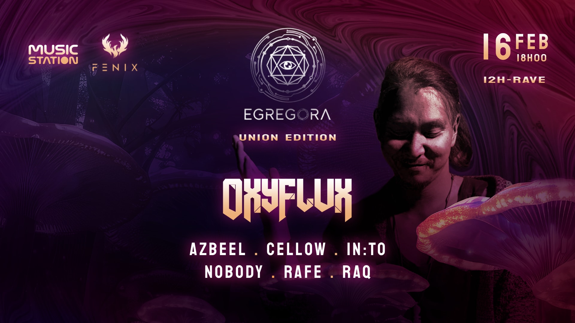 Egregora - Union Edition - Biggest Lisbon Rave