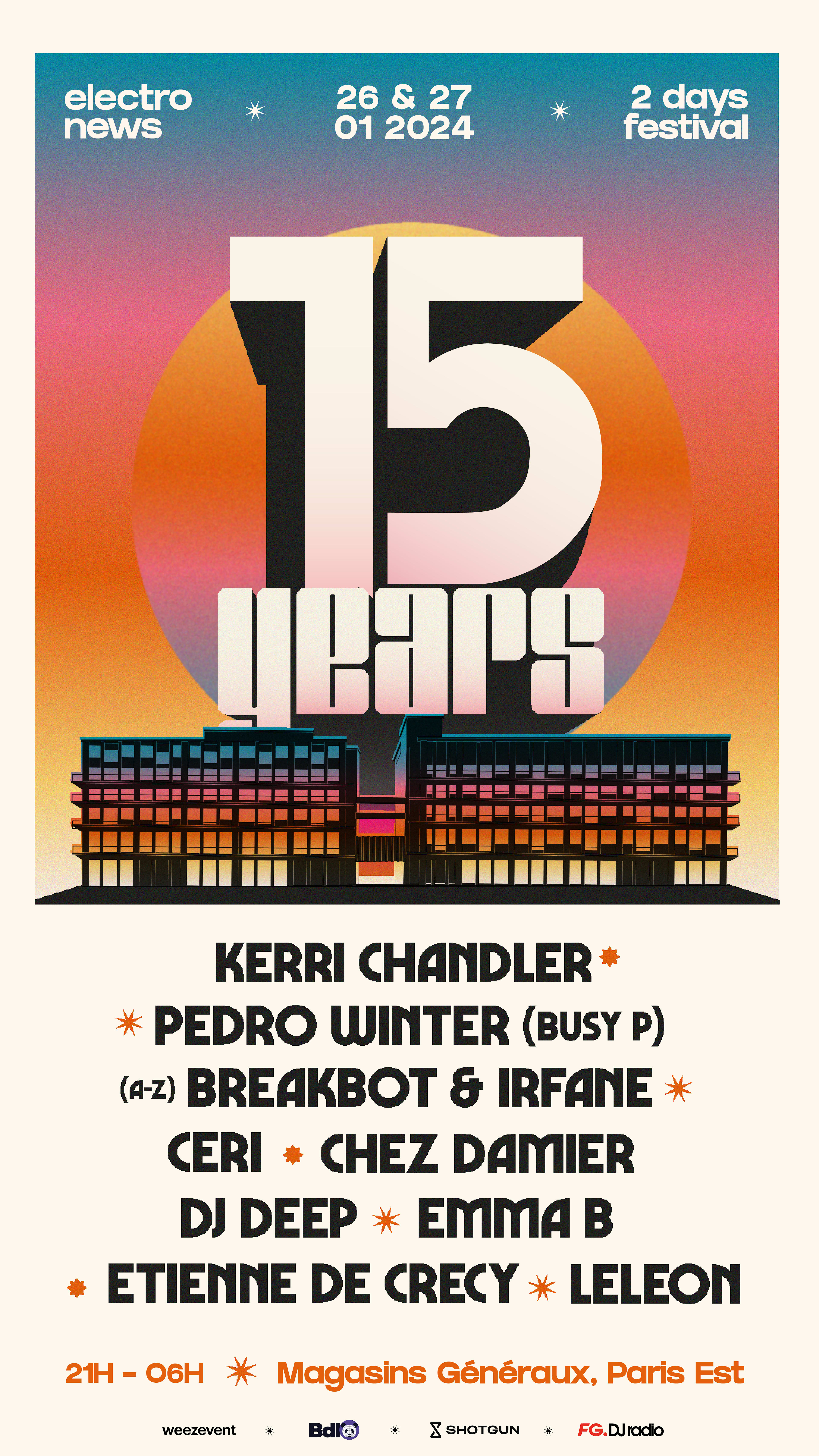 Electro News 15 Years - 2 Day Festival