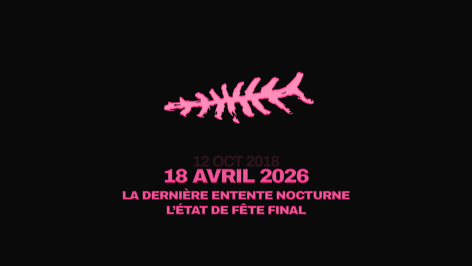 La Dernière Entente Nocturne - 5 Scènes, 14h De Fête