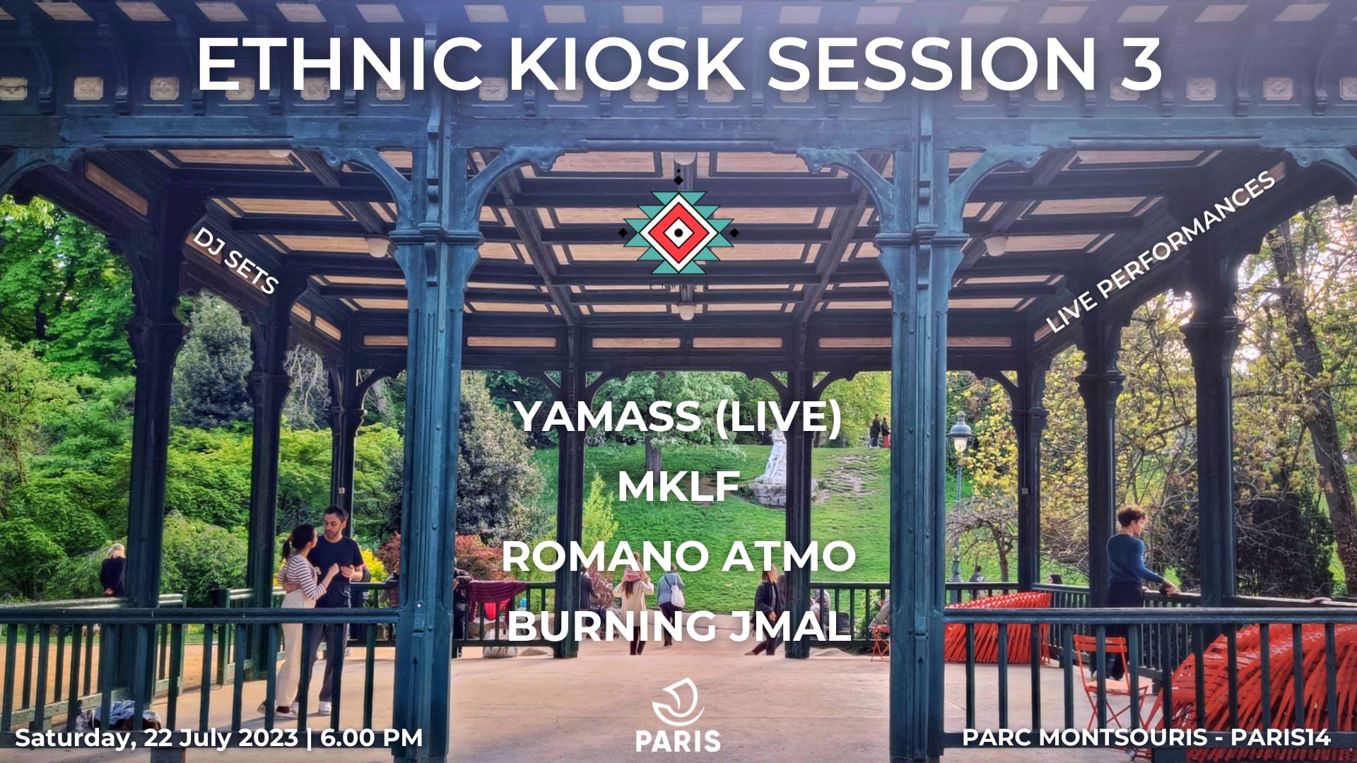 Ethnic Kiosk Session 3 : Parc Montsouris