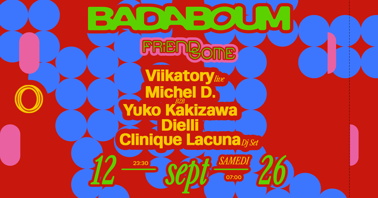 Club — Friendsome: Viikatory Live, Clinique Lacuna And More