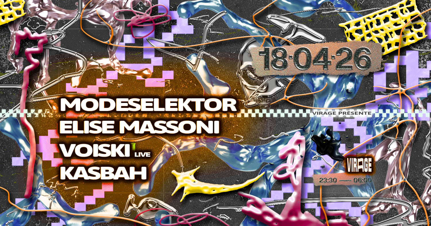 Virage Présente : Modeselektor, Elise Massoni, Voiski (Live)
