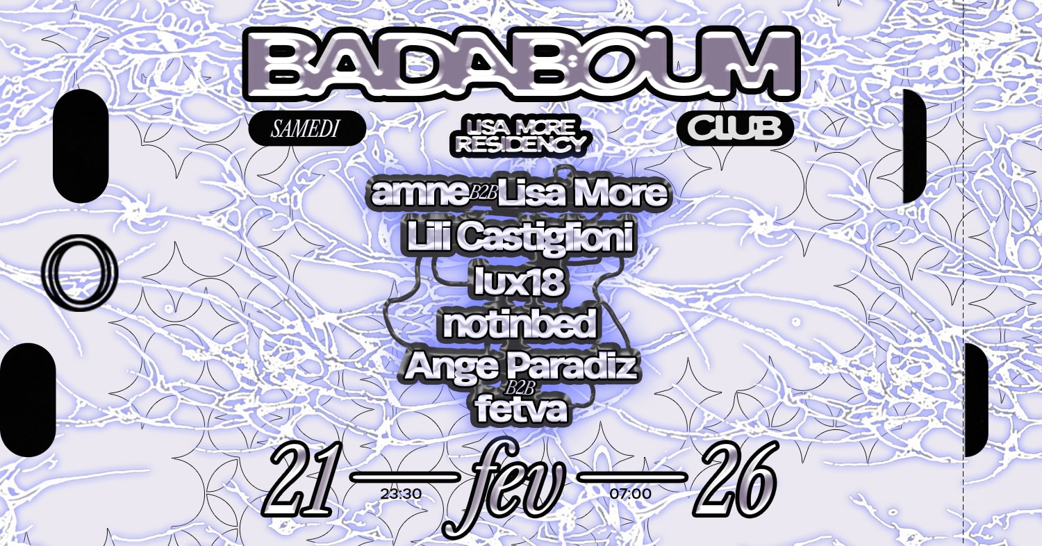 Club — Lisa More Residency: Amne, Lux18, Notinbed And More