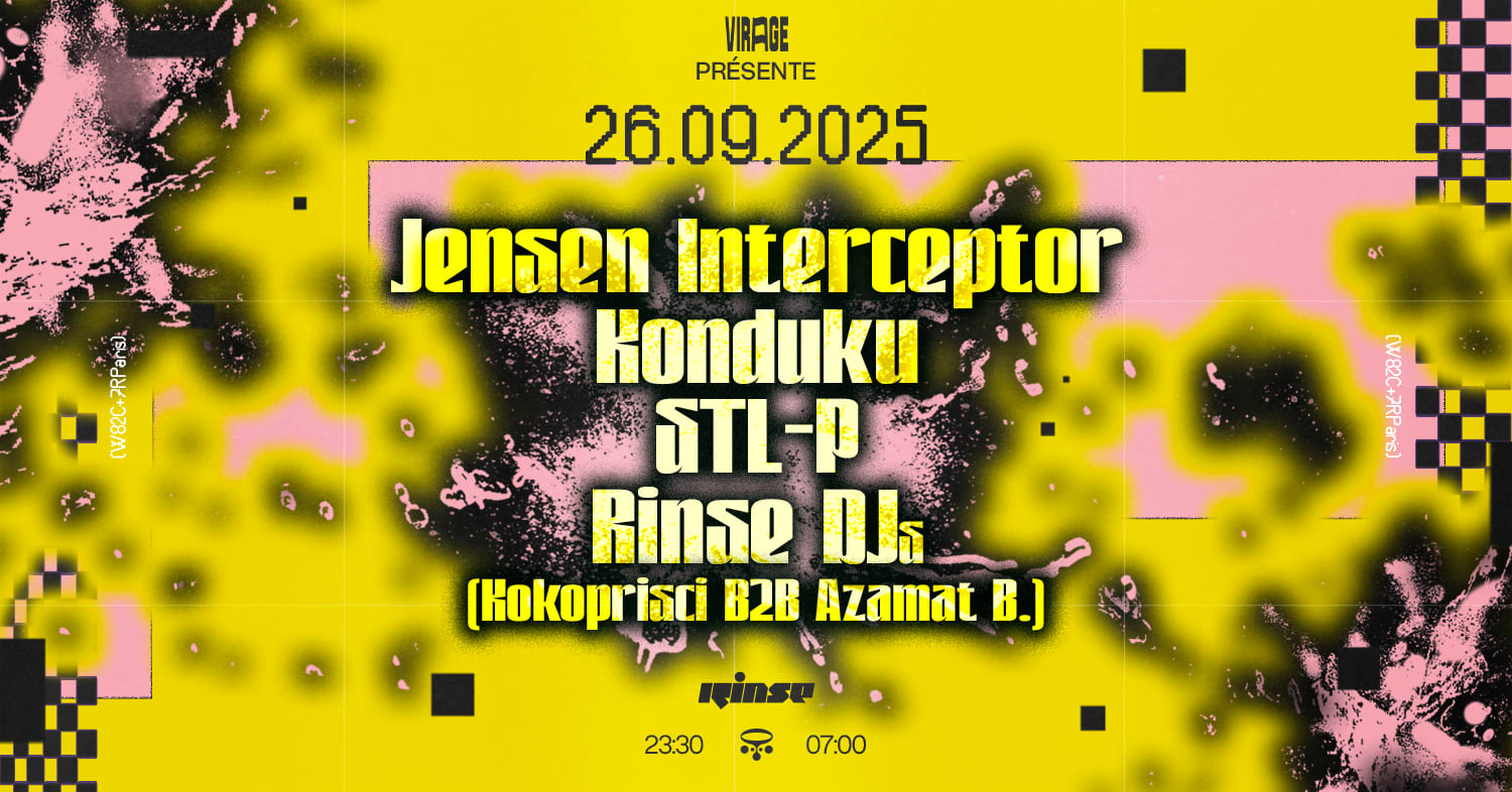 Virage Présente : Jensen Interceptor, Konduku, Stl-P & Rinse