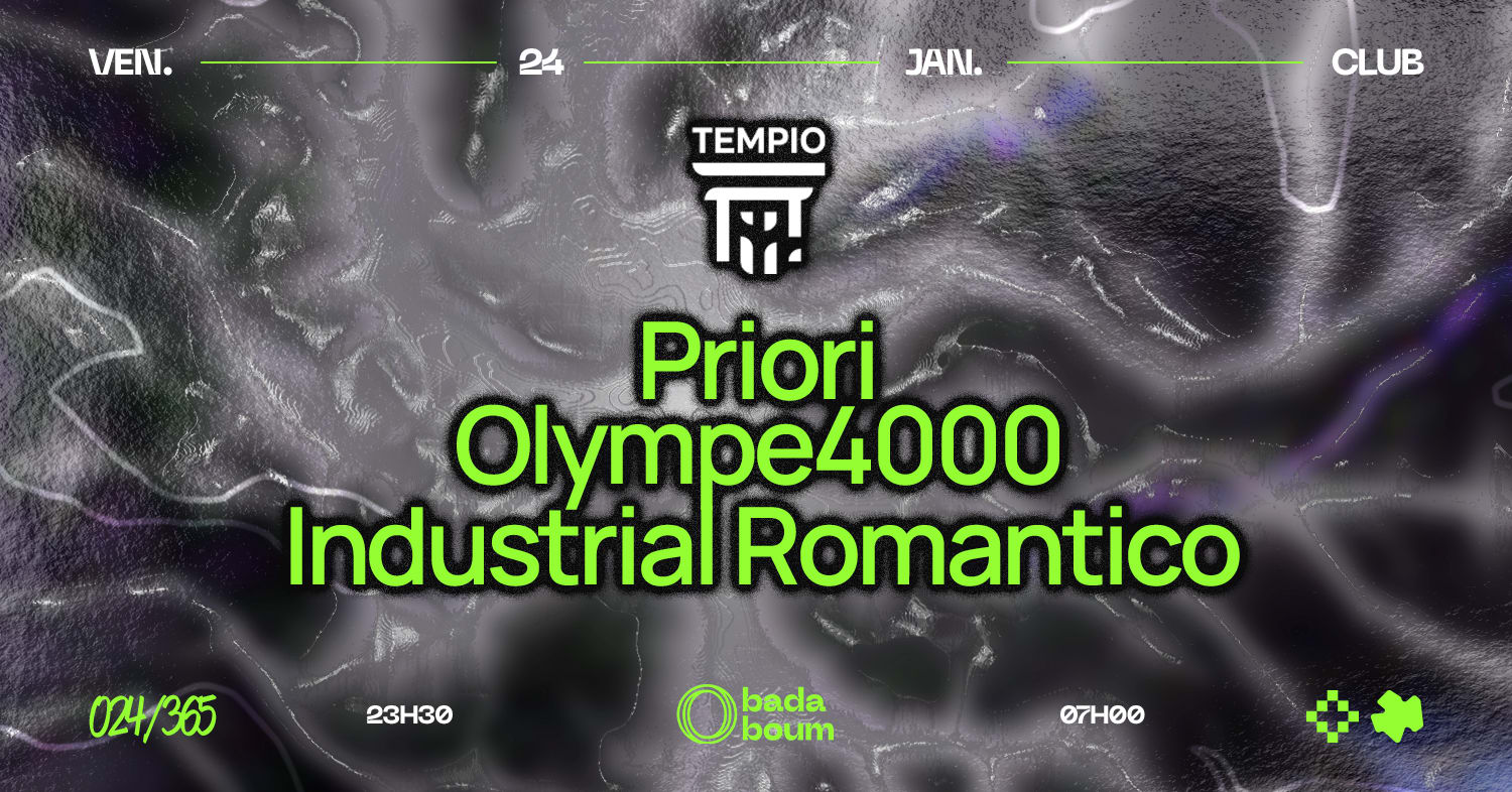 Tempio Del Futuro : Priori, Olympe4000, Industrial Romantico