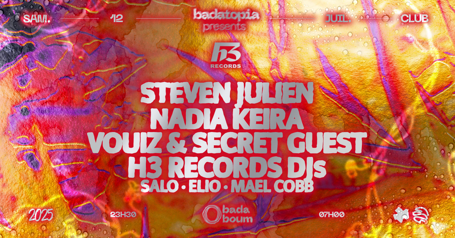 Badatopia X H3 Takeover: Steven Julien, Nadia Keira, Vouiz
