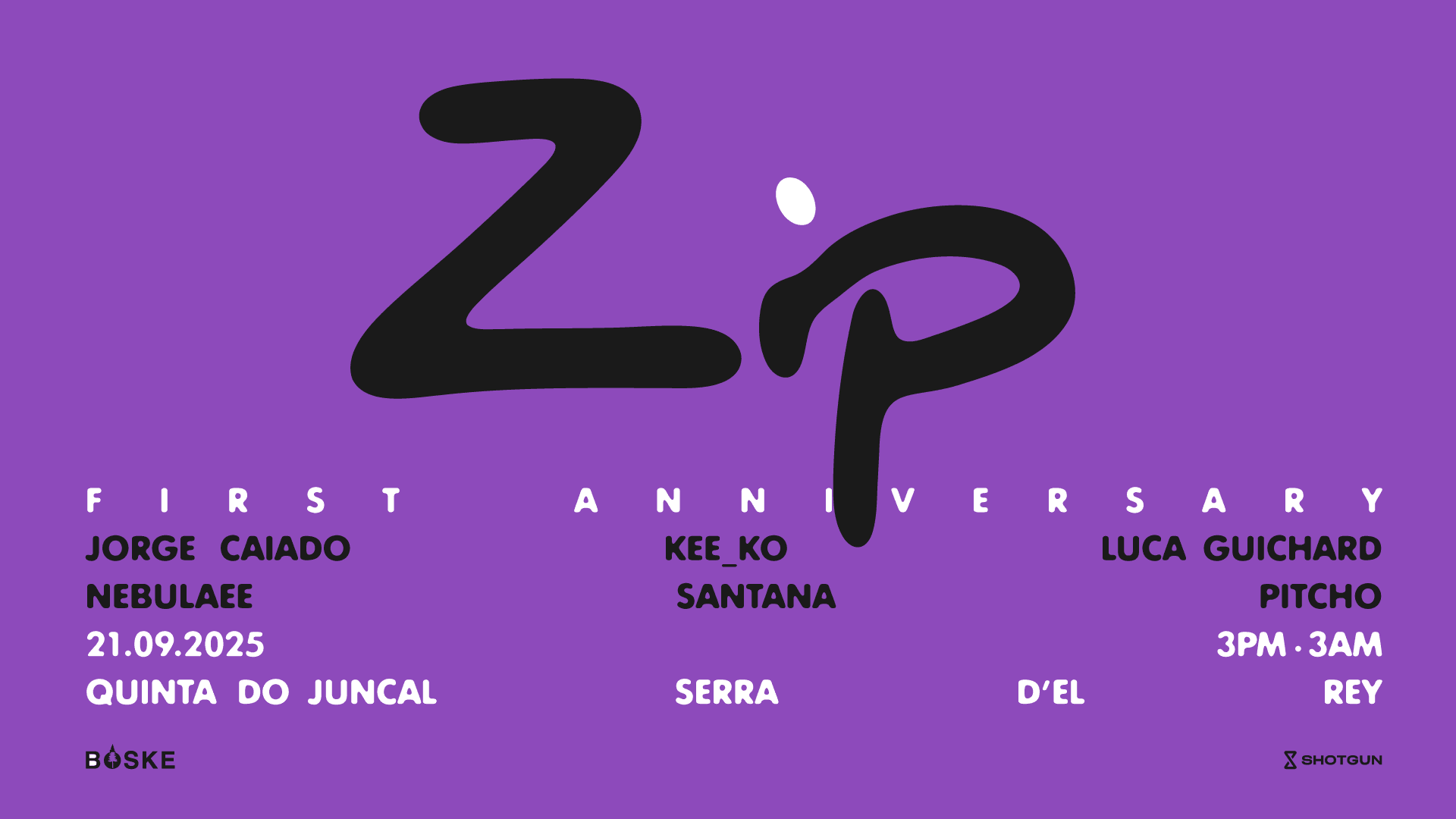 Zip Records First Anniversary