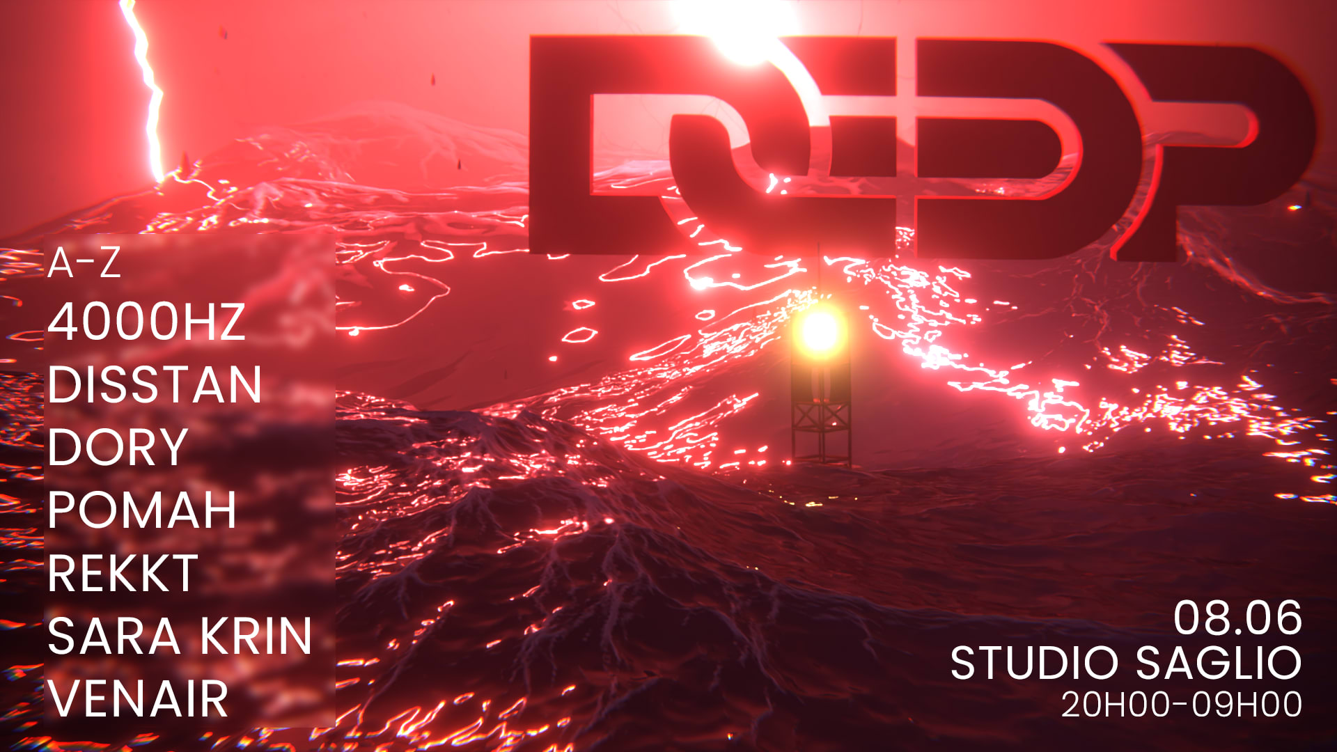 Deep Xxl W/ Sara Krin, 4000hz, Rekkt, Pomah & More !