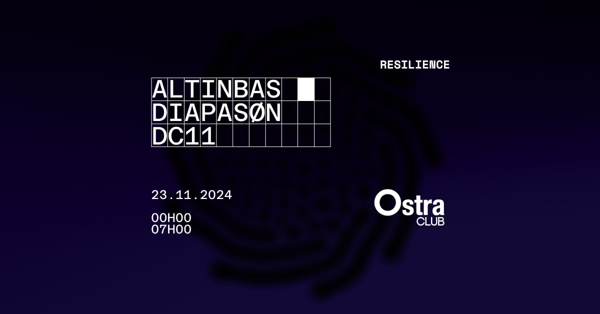 Resilience X Ostra : Altinbas, Dc11 [Live], Diapasøn