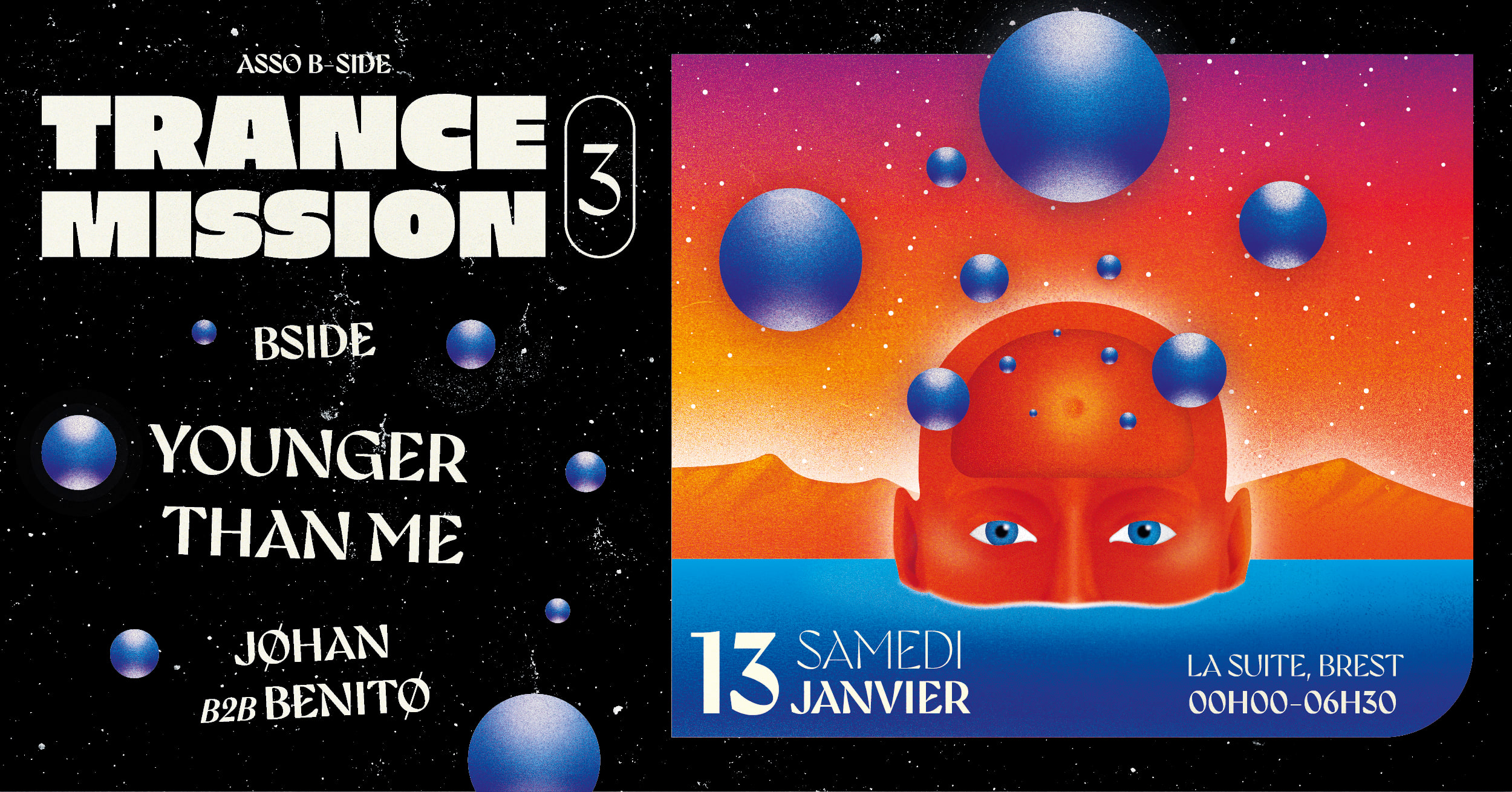 Trance Mission  W/ Younger Than Me (90’S Wax / Tusk Wax)