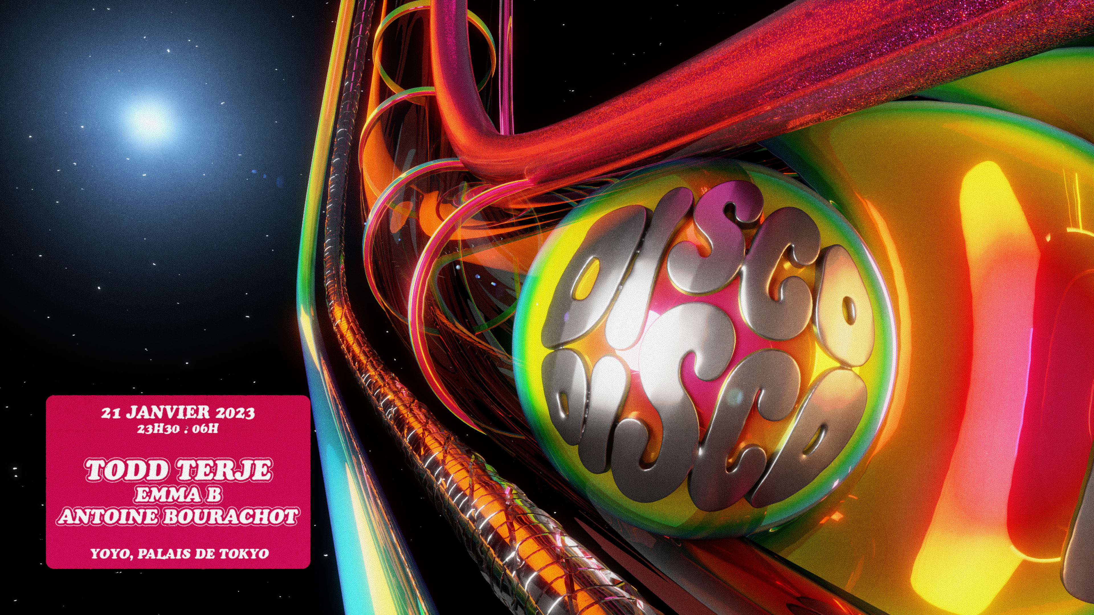 Disco Disco : Todd Terje, Emma B, Antoine Bourachot