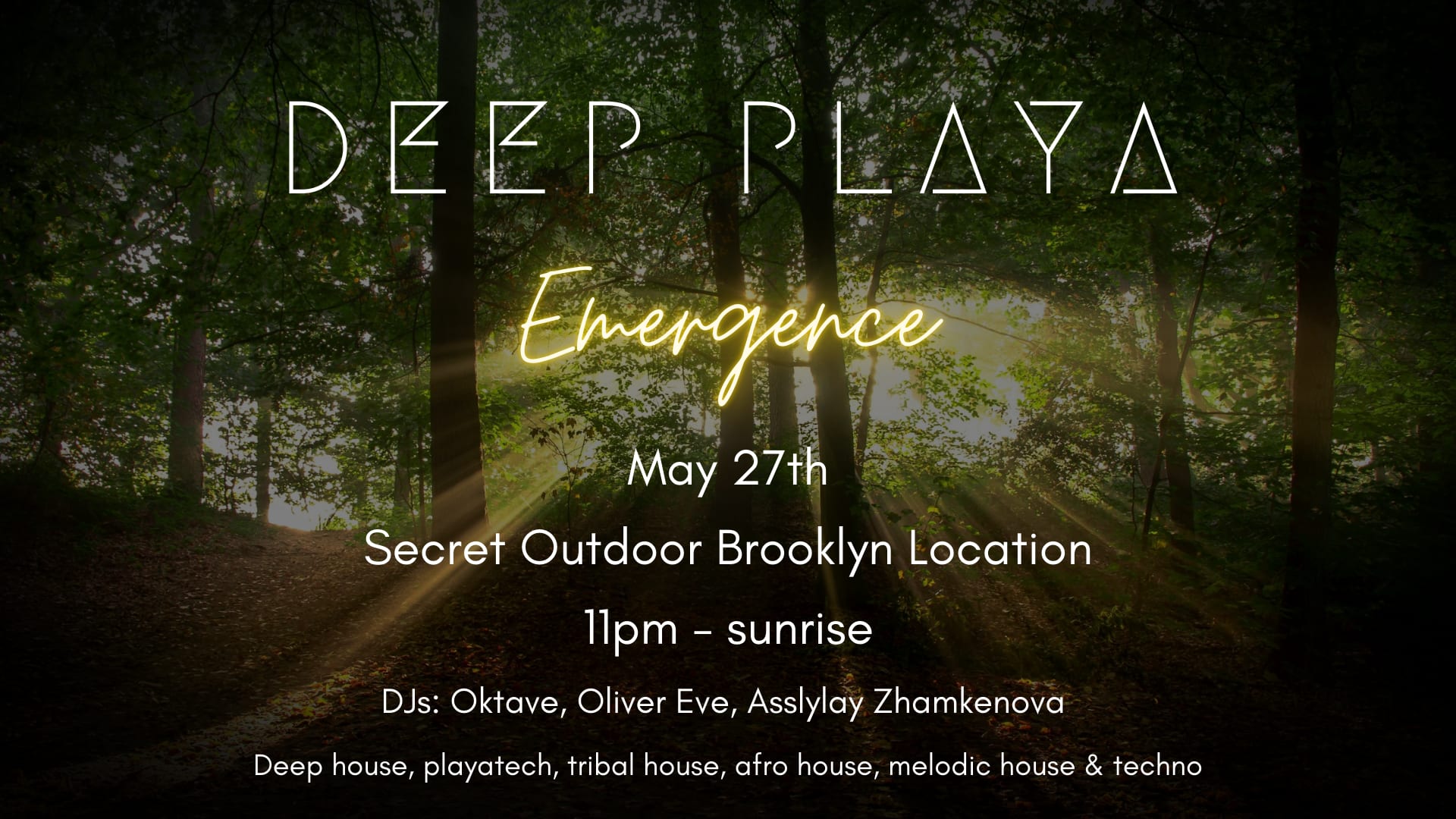 Deep Playa: Emergence