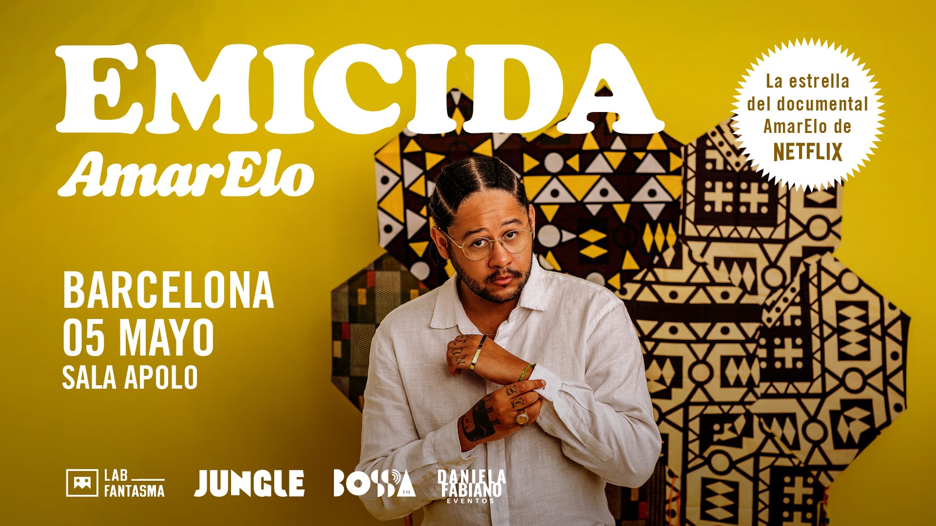 Emicida Presenta Amarelo | Barcelona
