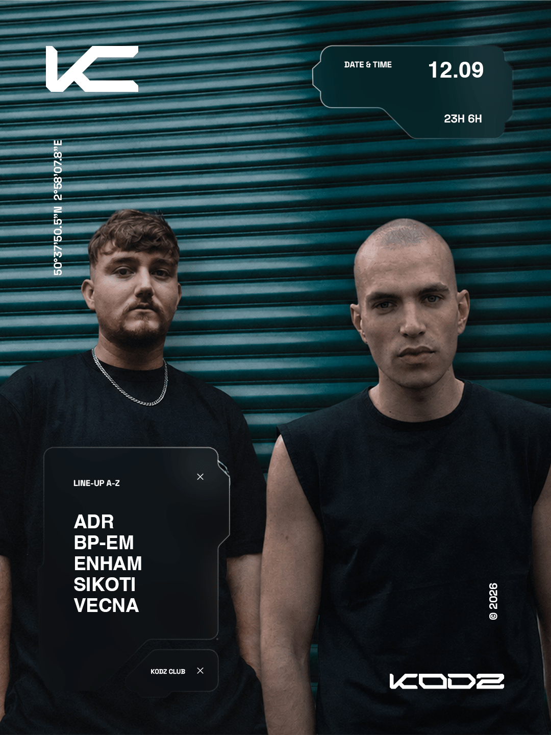Kodz Presents : Enham, Sikoti, Bp-Em, Vecna, Adr
