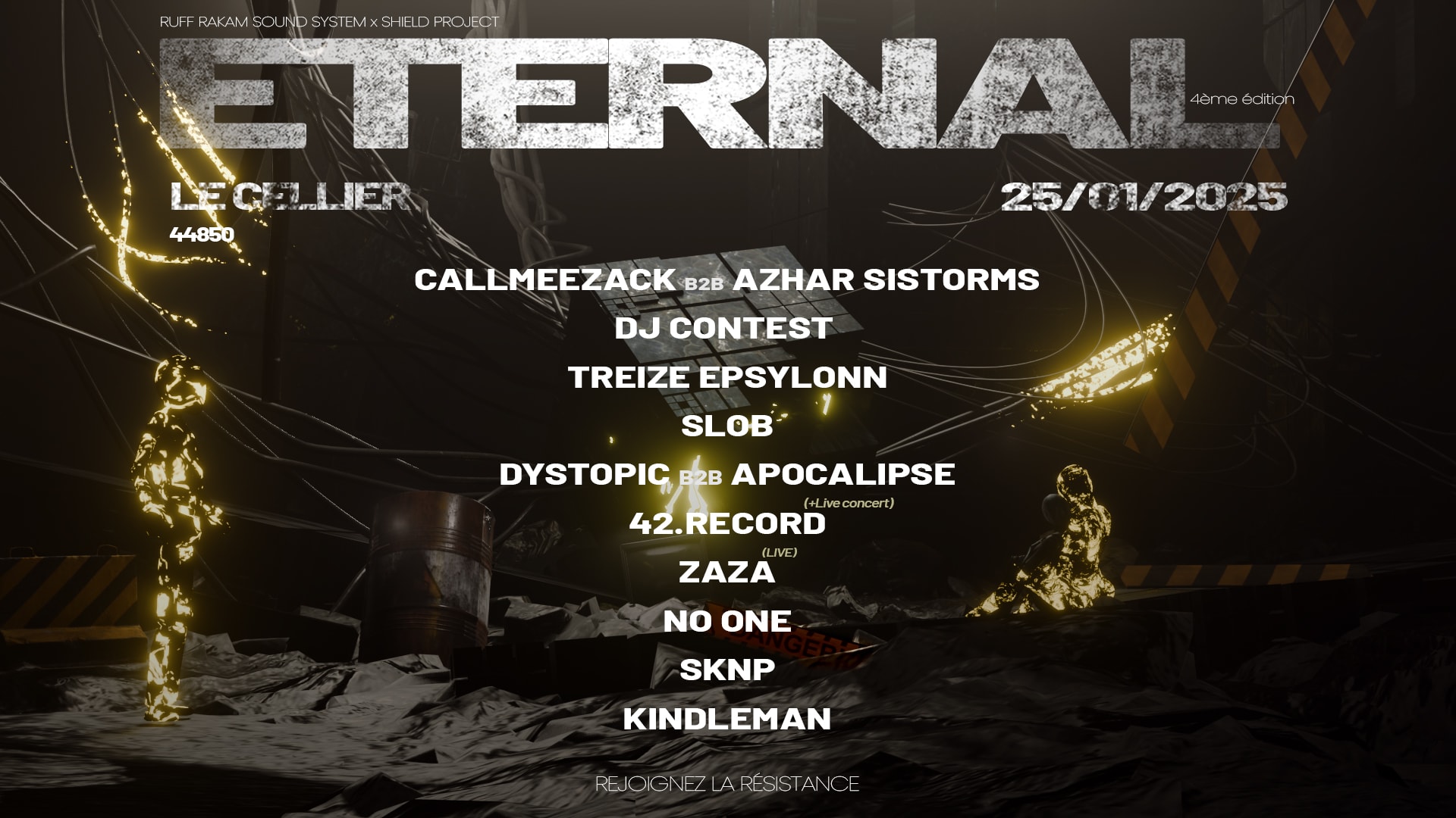 Eternal 4 Shield Project X Ruff Rakam Sound System