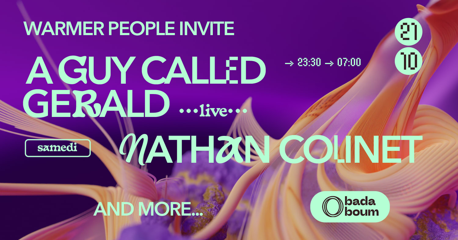 Club — Warmer People Invite A Guy Called Gerald Live & More