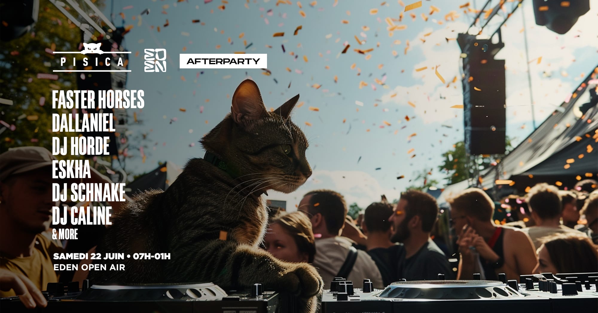 Pisica Open Air : Eden All Day Afterparty