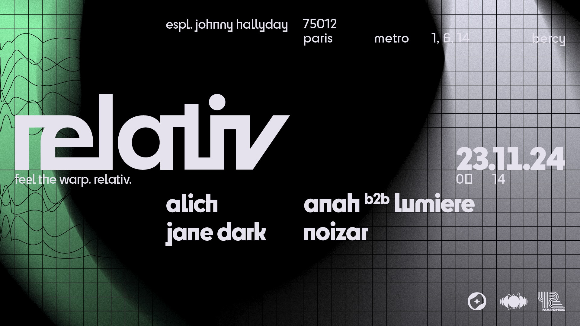 Relativ • -- Alich, Anah B2b Lumiere, Jane Dark, Noizar
