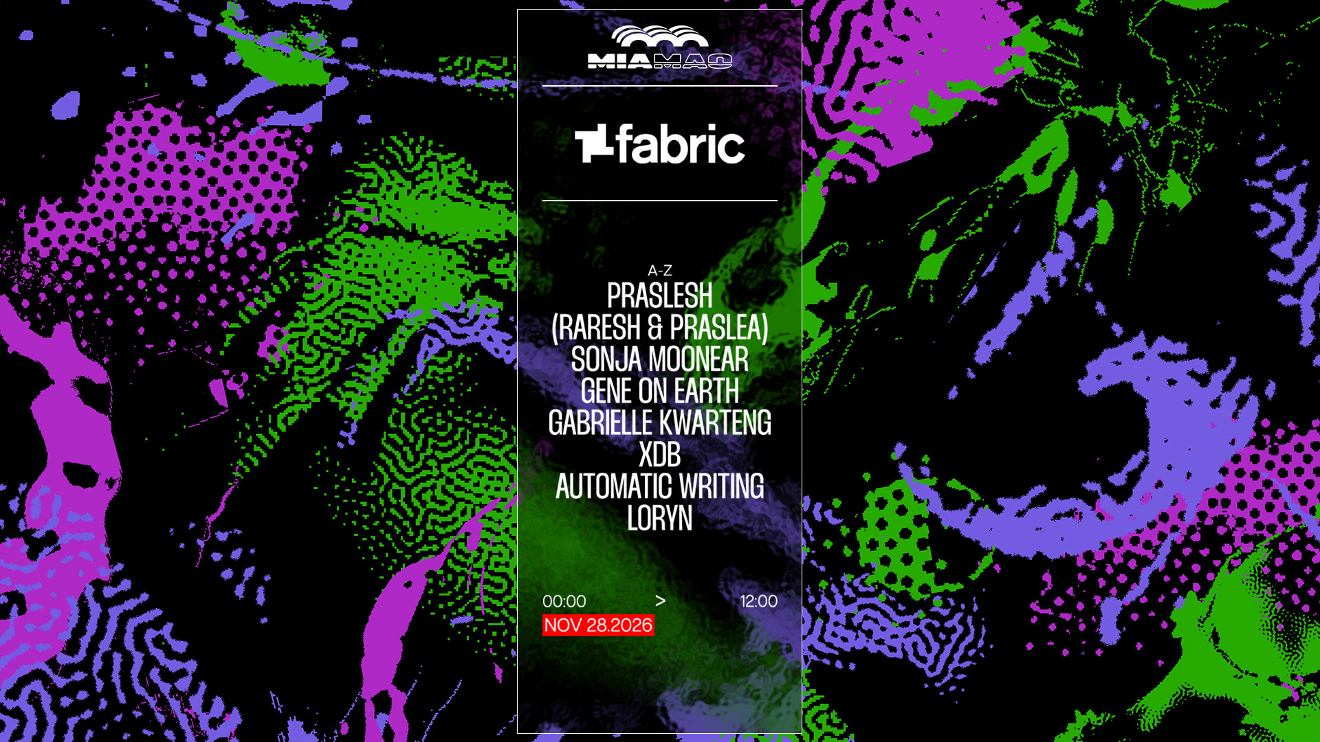 Fabric Paris · Extended 12 Hours