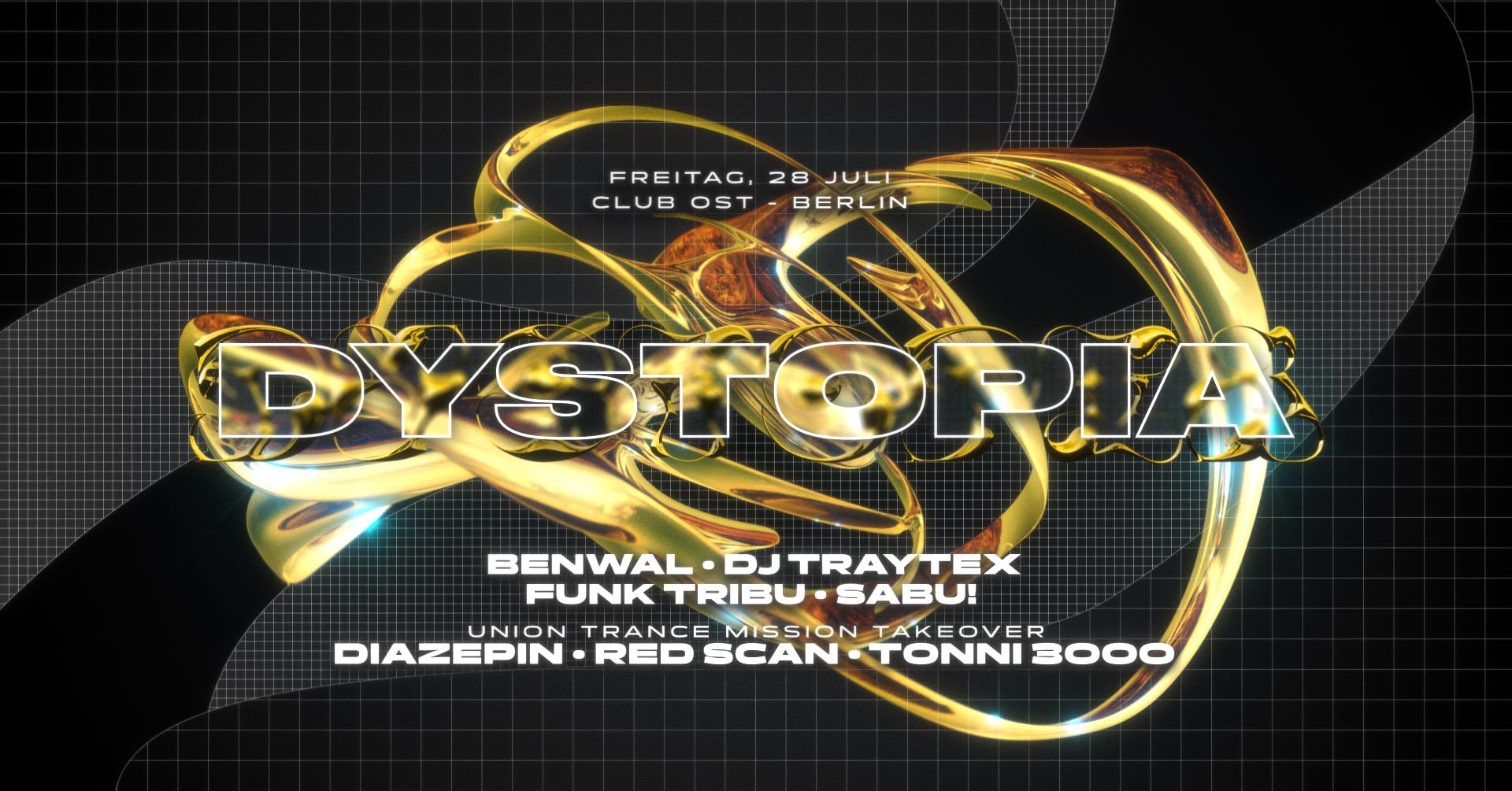 Dystopia • Funk Tribu, Dj Traytex, Benwal, Sabu!, Utm
