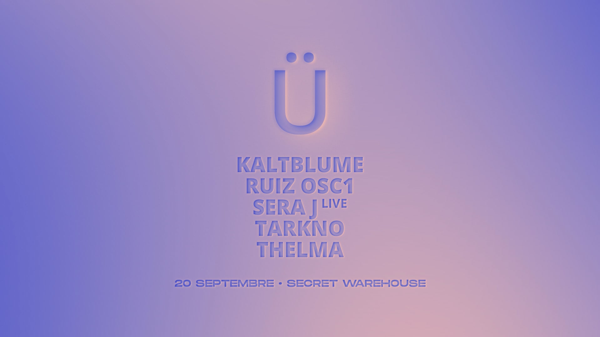 2 Ans De Grüv • Tarkno, Ruiz Osc1, Sera J, Kaltblume, Thelma