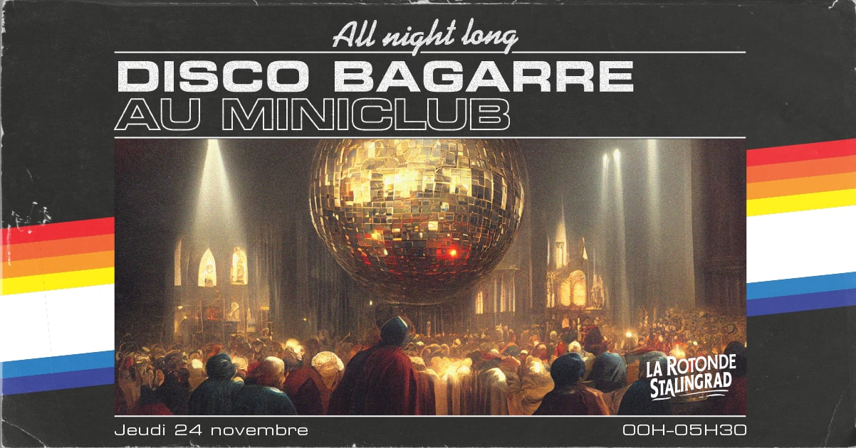 Disco Bagarre 𝒂𝒍𝒍 𝒏𝒊𝒈𝒉𝒕 𝒍𝒐𝒏𝒈 Au Miniclub