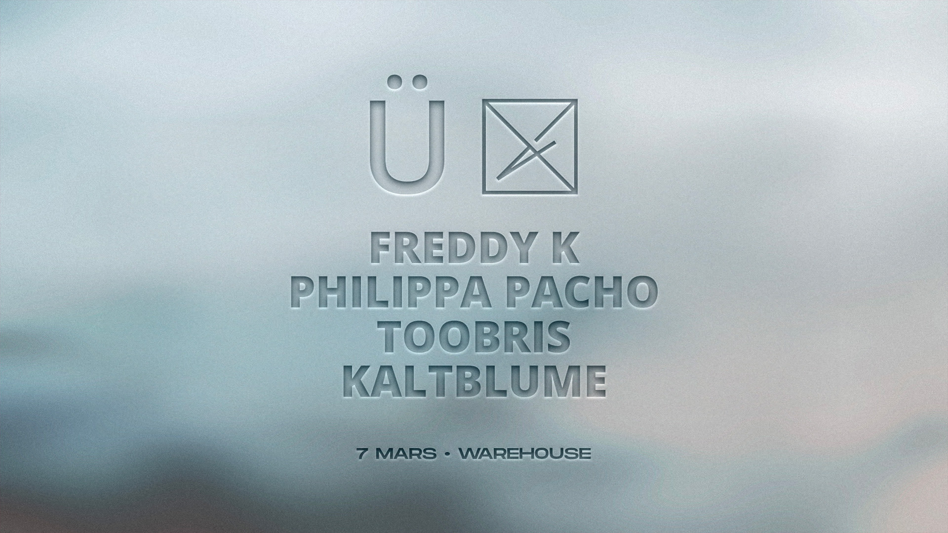Grüv X Vault Sessions • Freddy K, Philippa Pacho, Toobris...