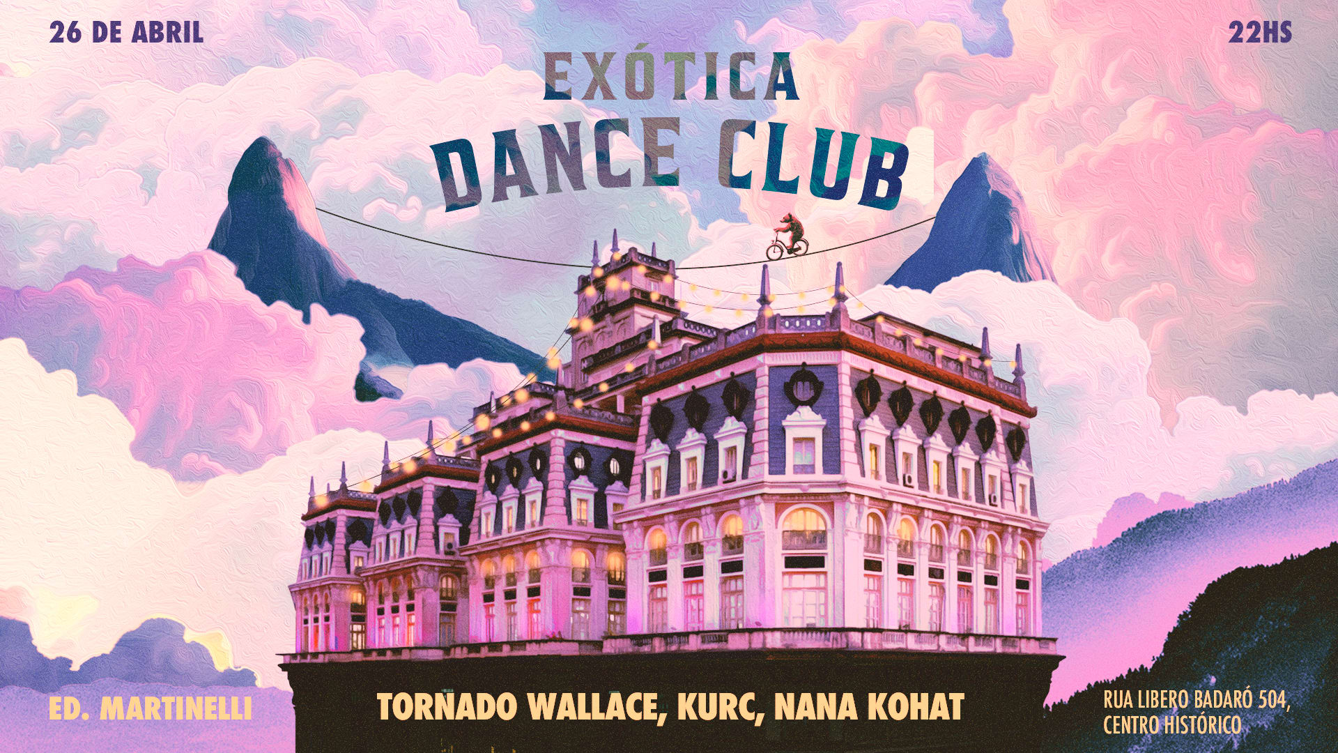 Exótica Dance Club - 26.04 [Ed. Martinelli]