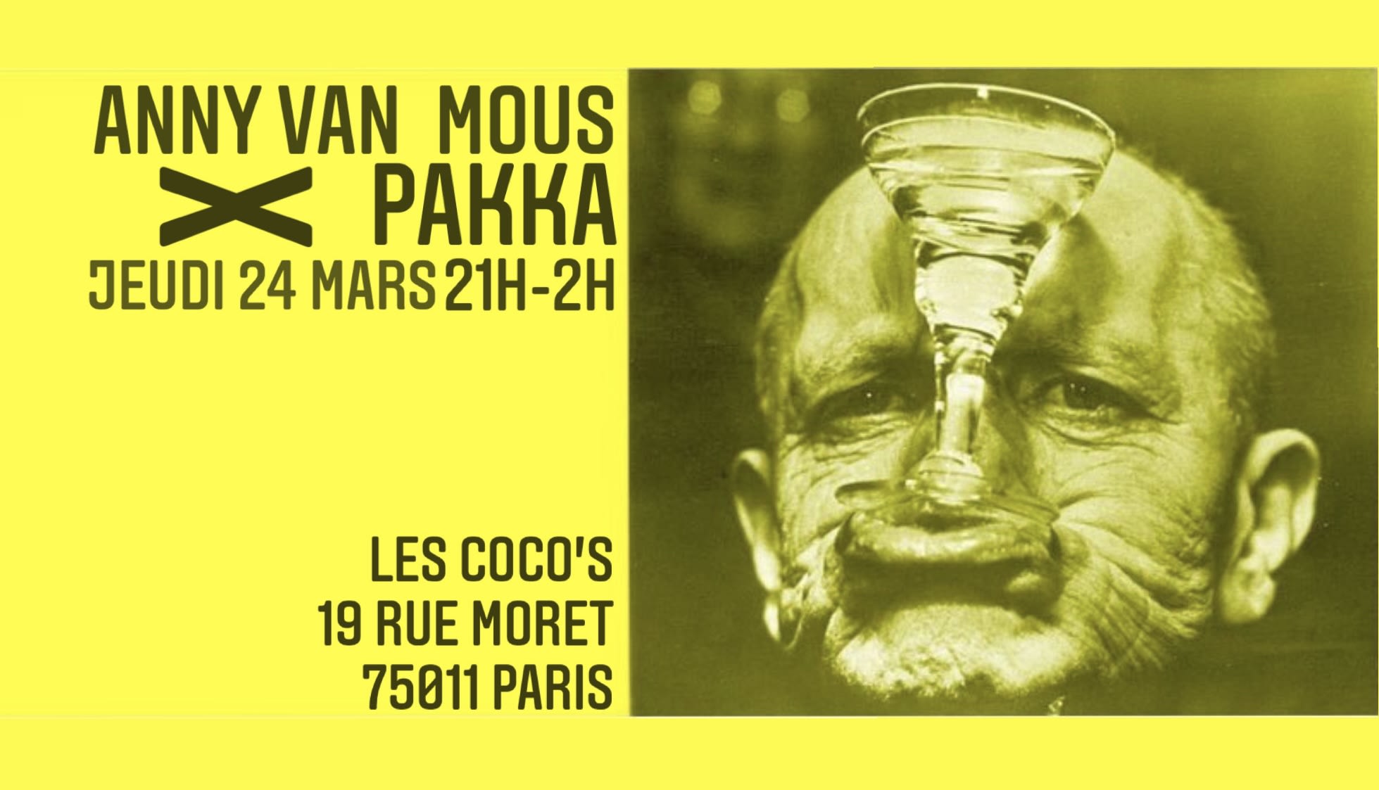 Pakka X Any Van Mous // Les Coco’S