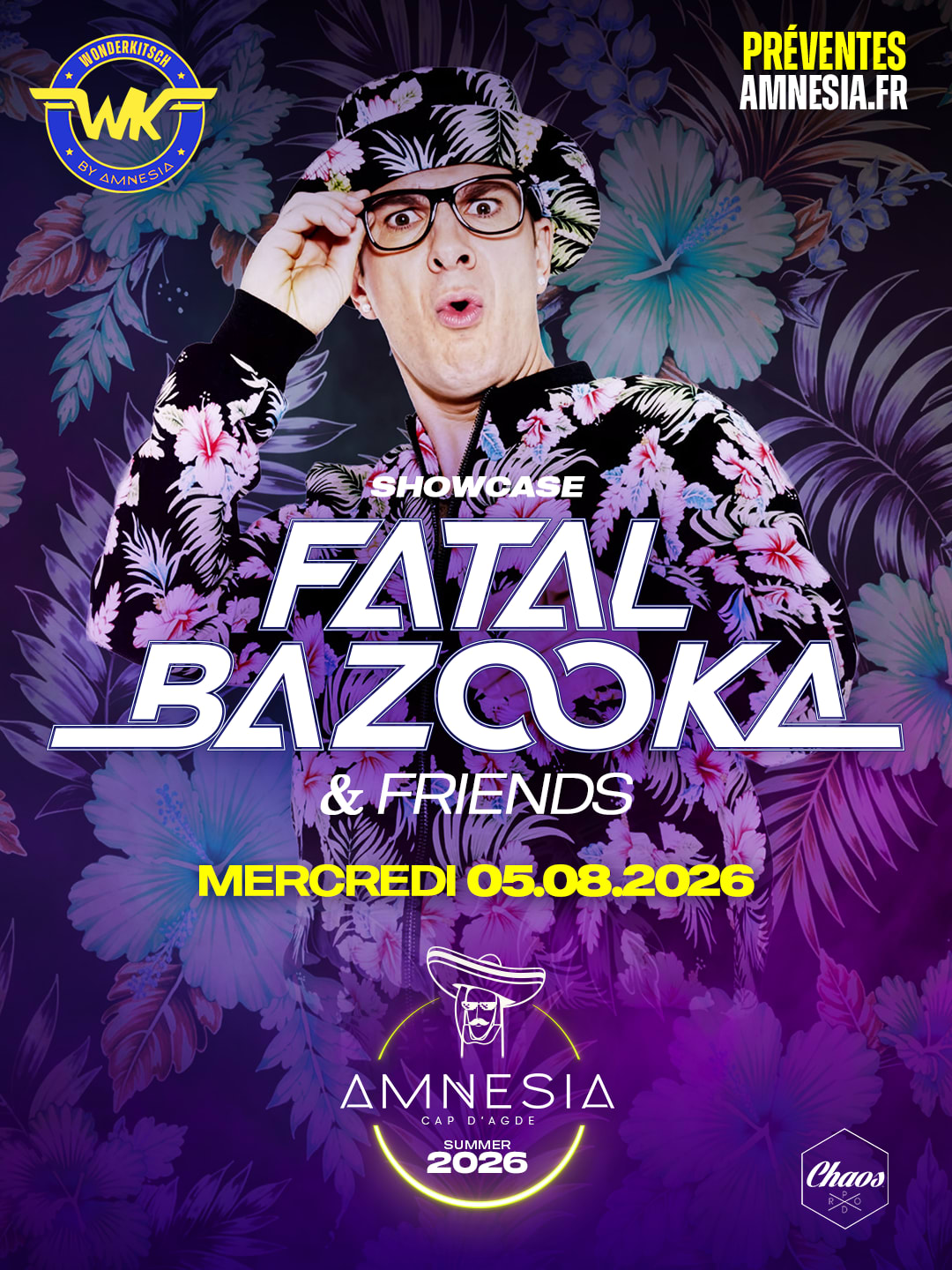 Fatal Bazooka & Friends @ Amnesia