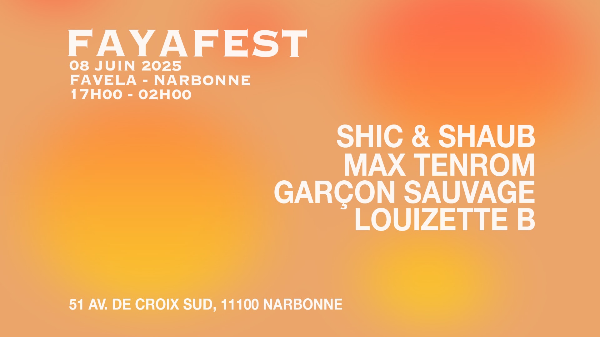 Faya X Favela 8 Juin 25