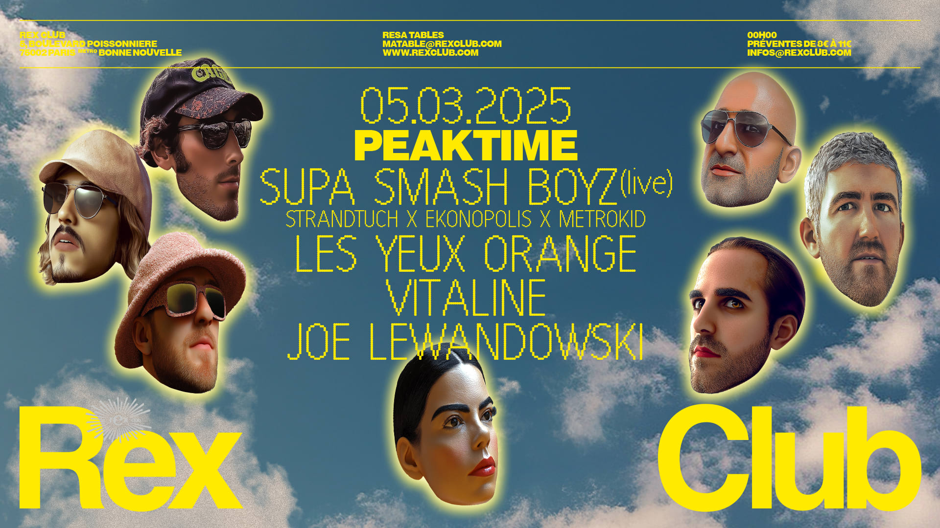Peaktime: Supa Smash Boyz (Live), Les Yeux Orange & More