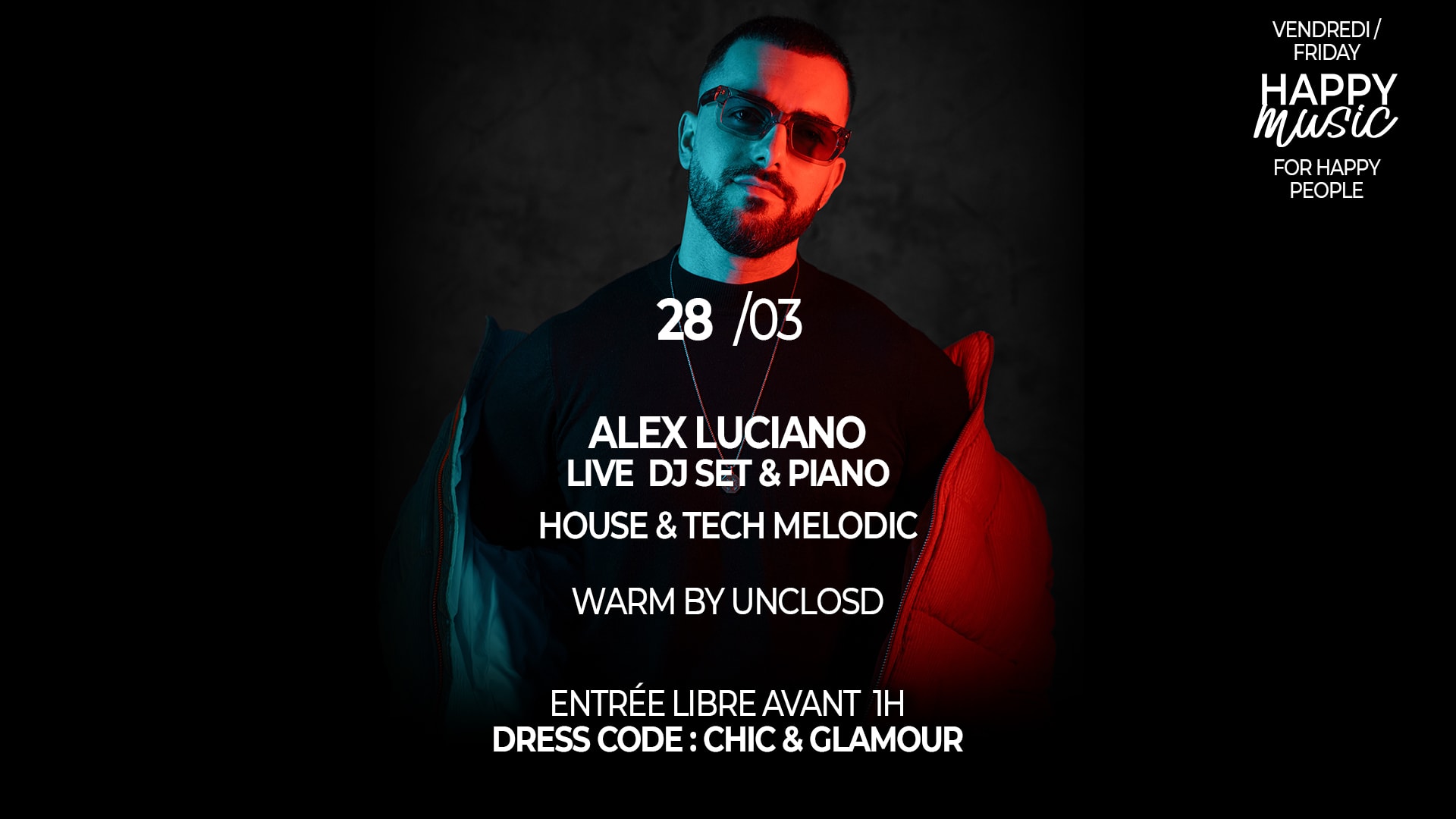 28/03 Alex Luciano Live Au Duplex Club Biarritz