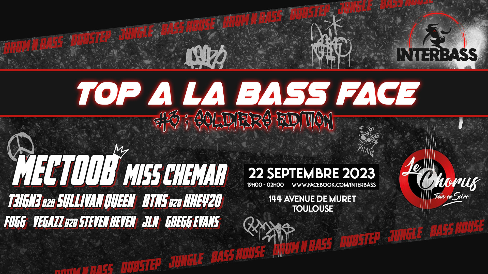 Top A La Bass Face #3 : Soldiers Edition