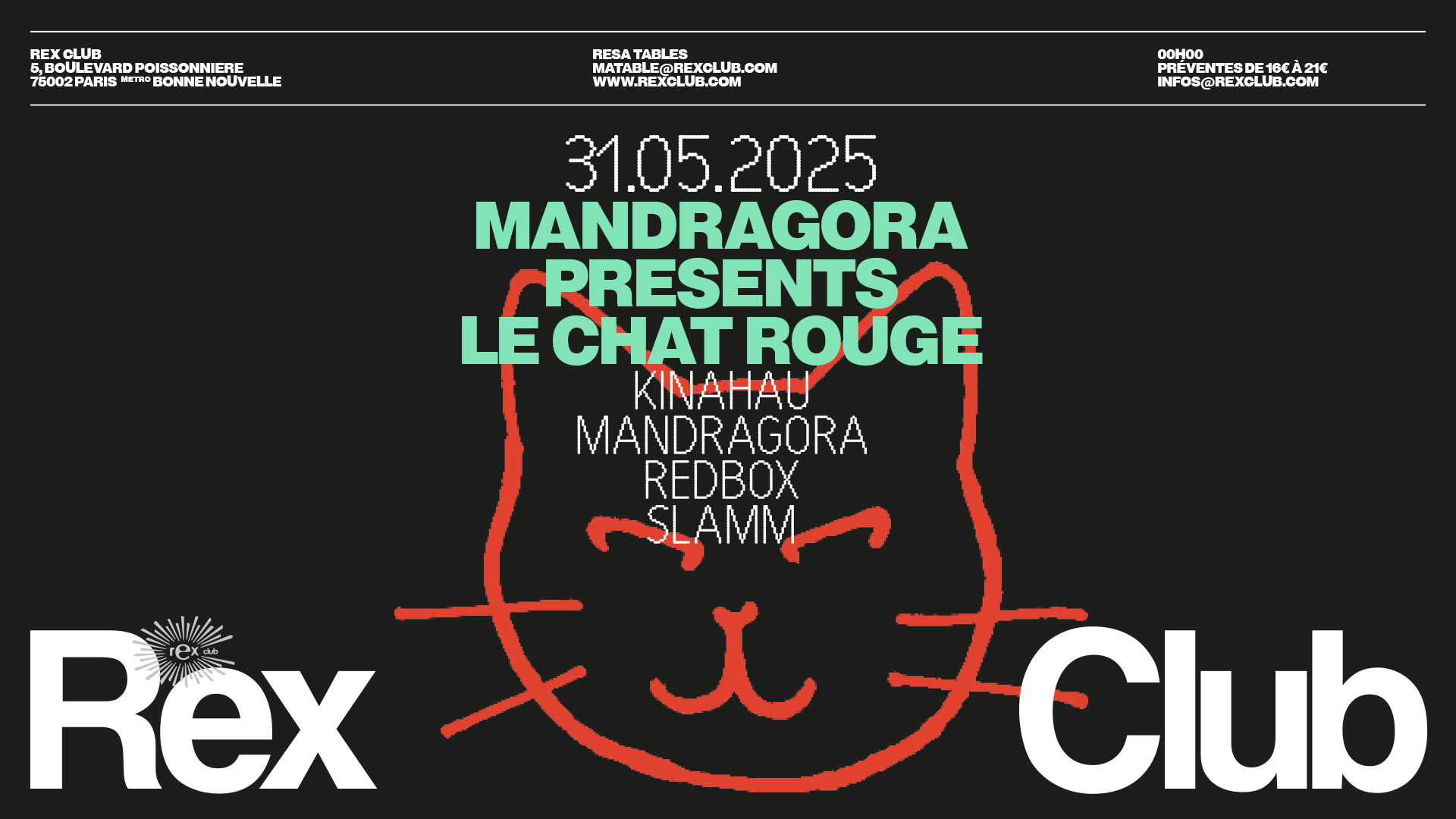 Mandragora Presents Le Chat Rouge