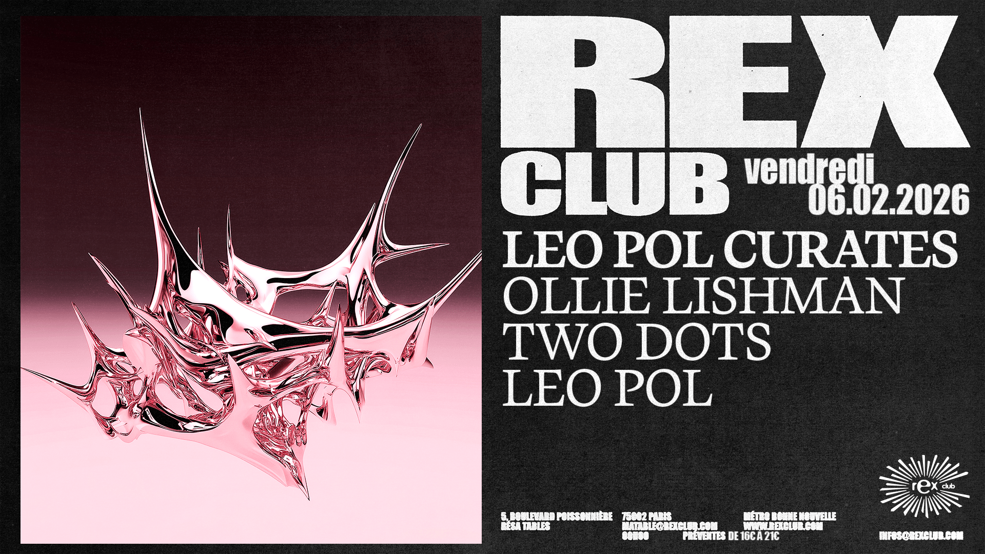 Leo Pol Curates: Ollie Lishman, Two Dots, Leo Pol