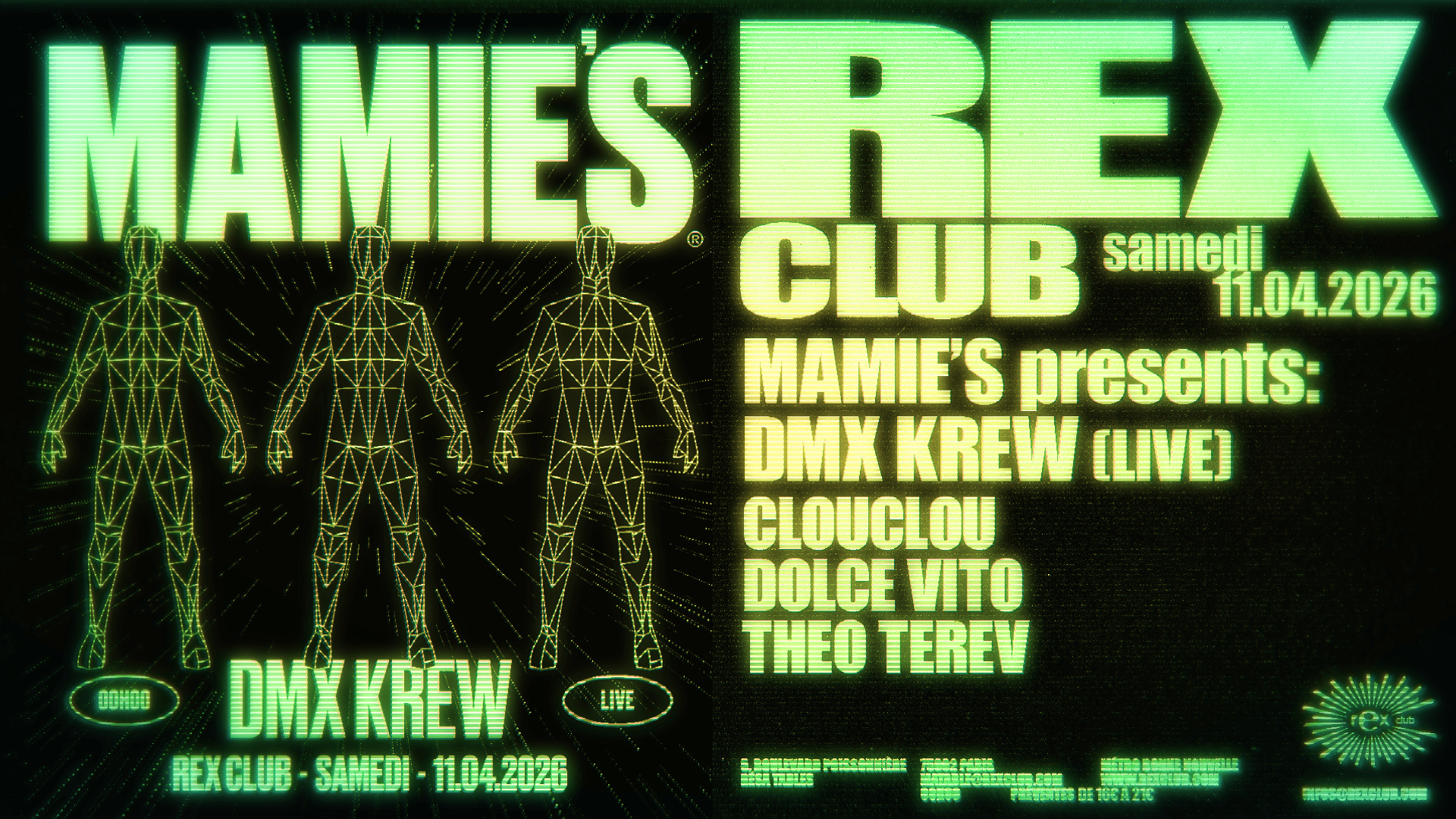 Mamie's Presents: Dmx Krew (Live), La Mamie's