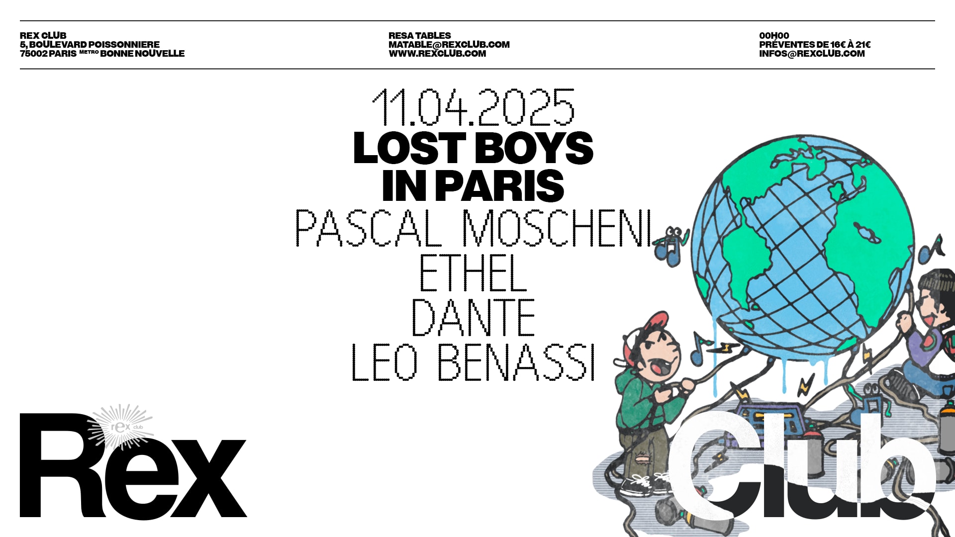 Lost Boys In Paris: Pascal Moscheni, Ethel, Dante & More