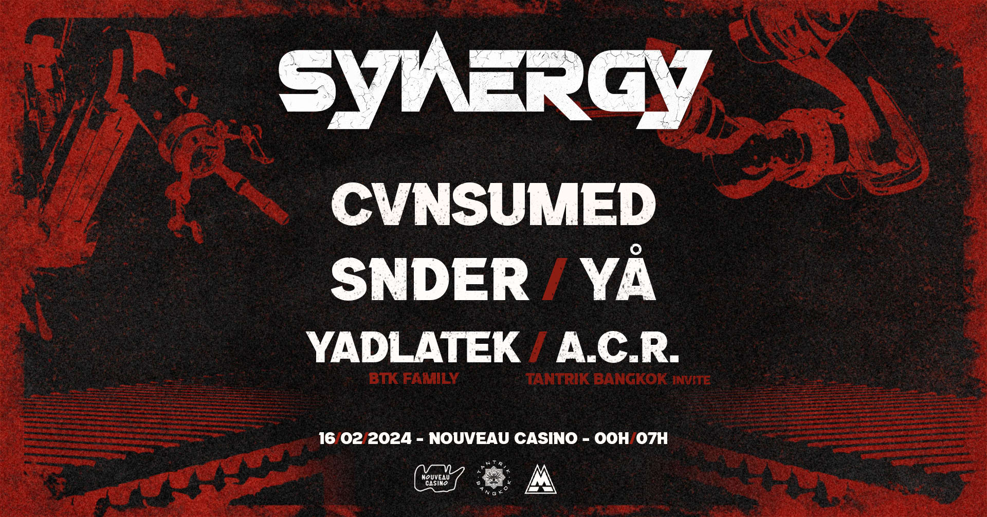Synergy W/ Cvnsumed ° Snder ° Ya & More