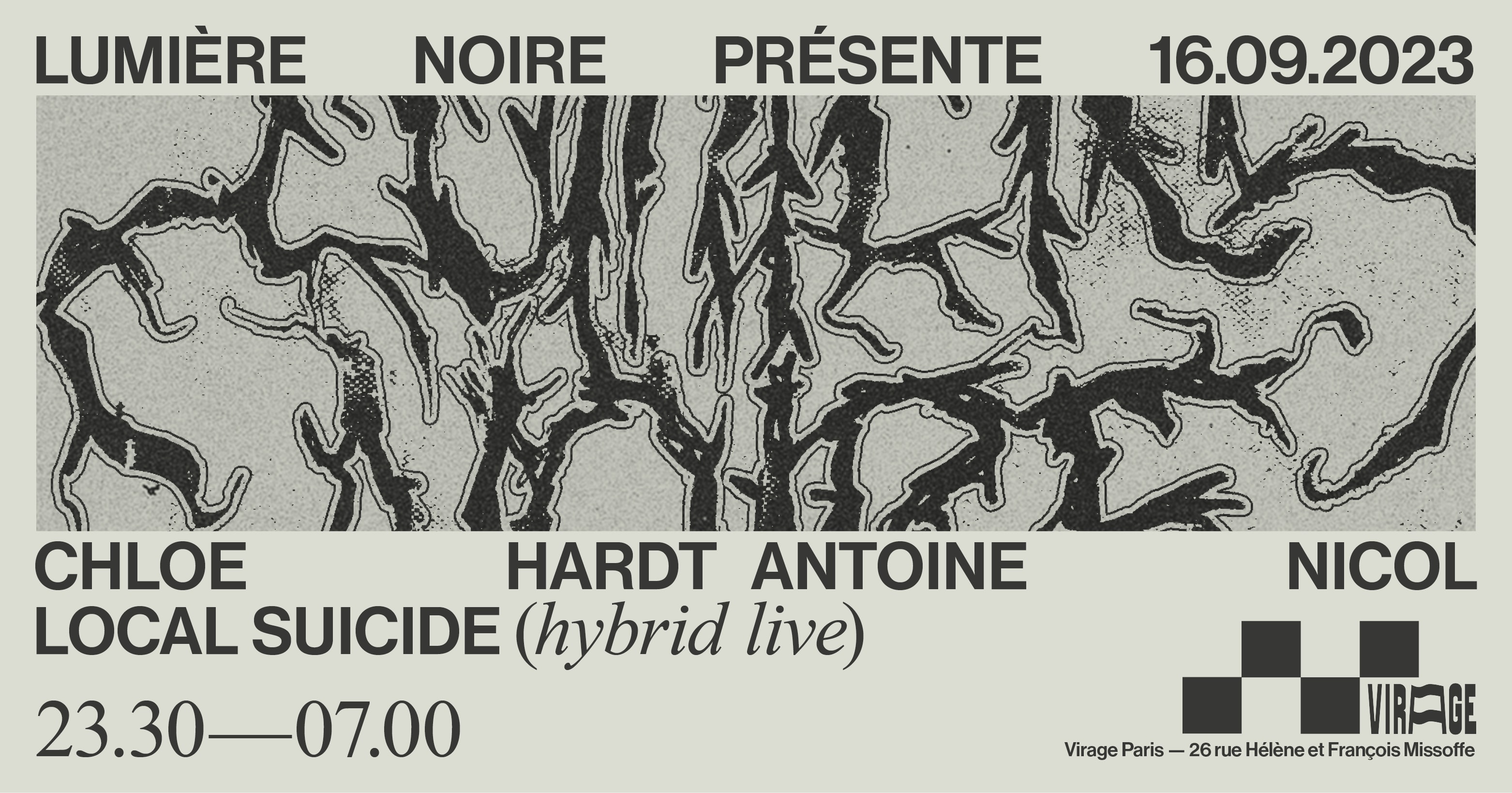 Lumiere Noire | Chloe, Local Suicide, Hardt Antoine, Nicol