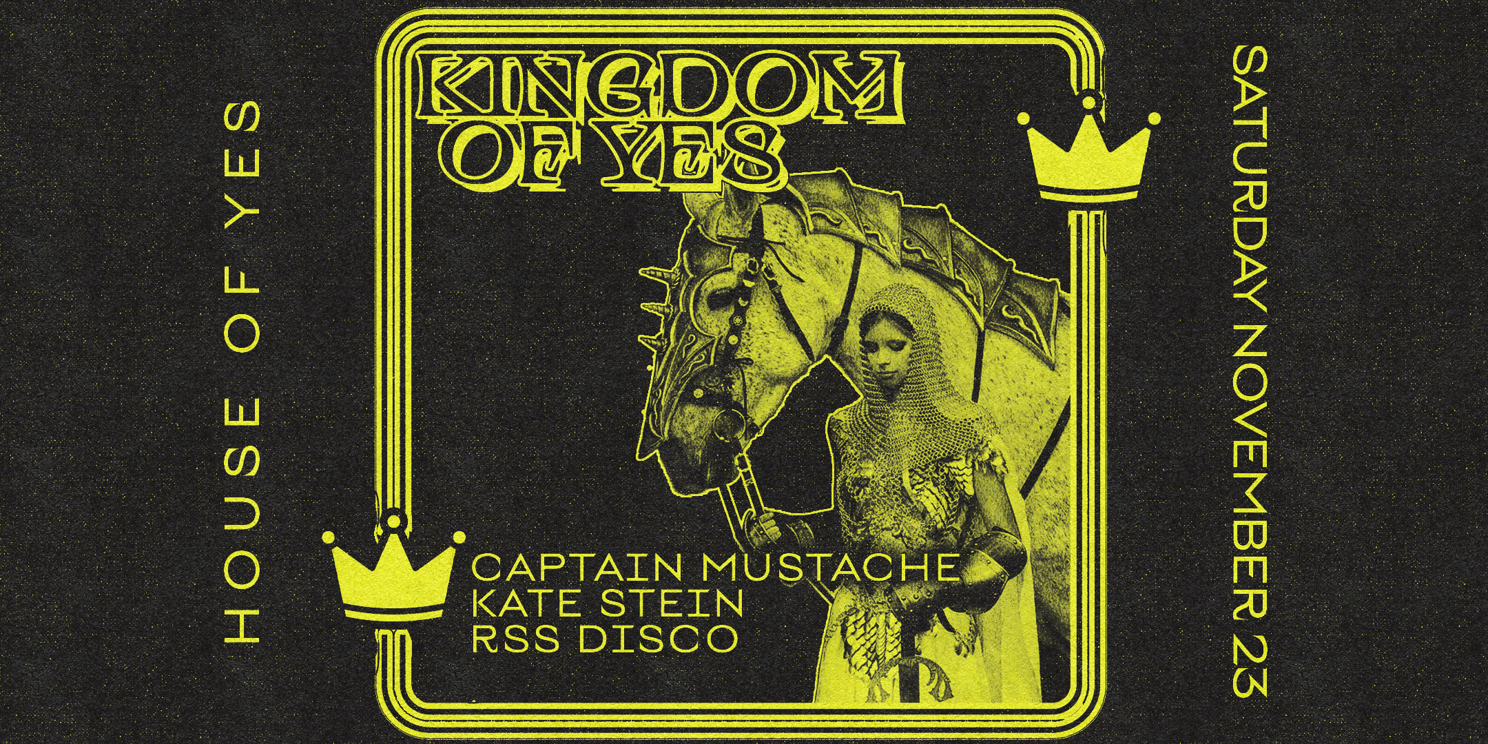Kingdom Of Yes • Rss Disco • Captain Mustache • Kate Stein