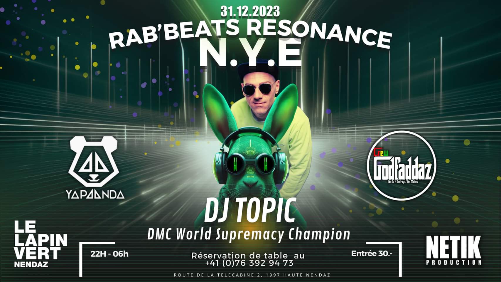 Rab'beats Resonances - New Year Party