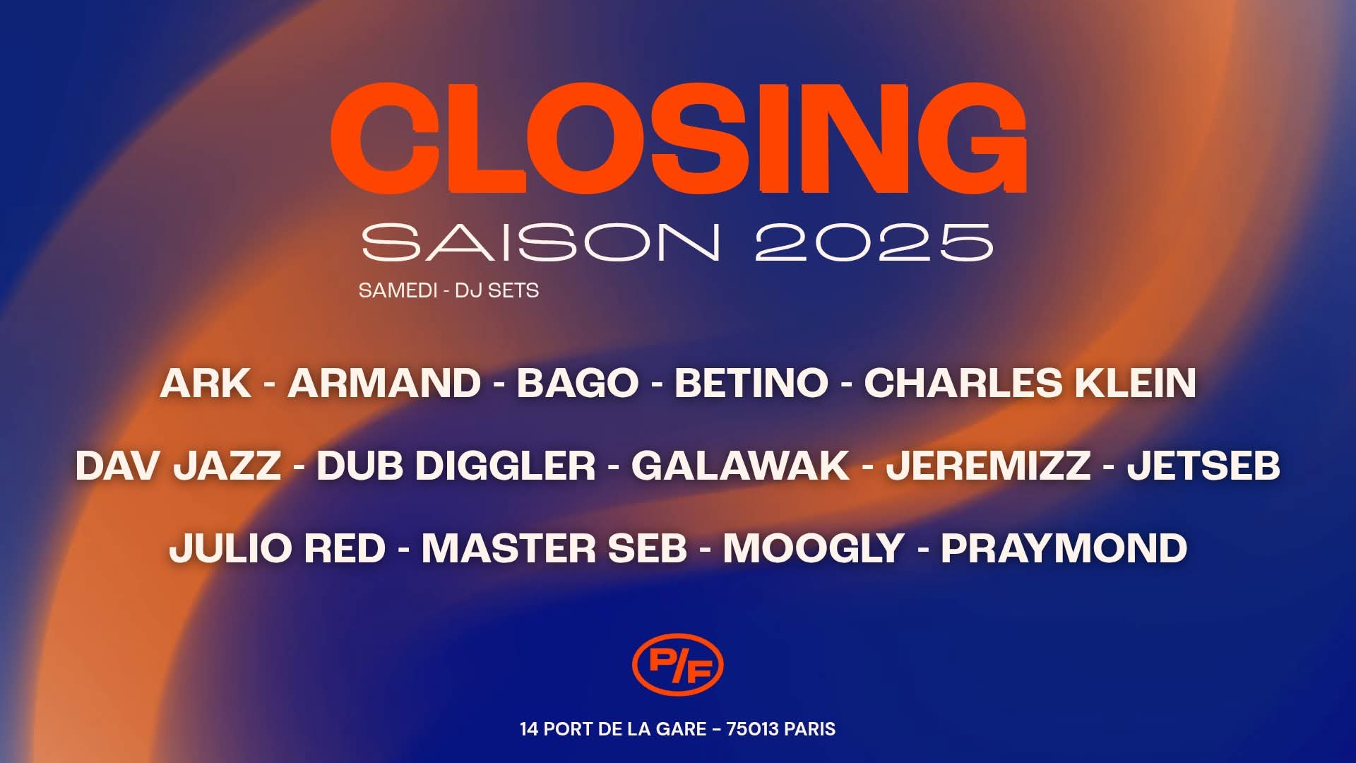 Closing Party (27.09) • All Stars Dj’S • Free