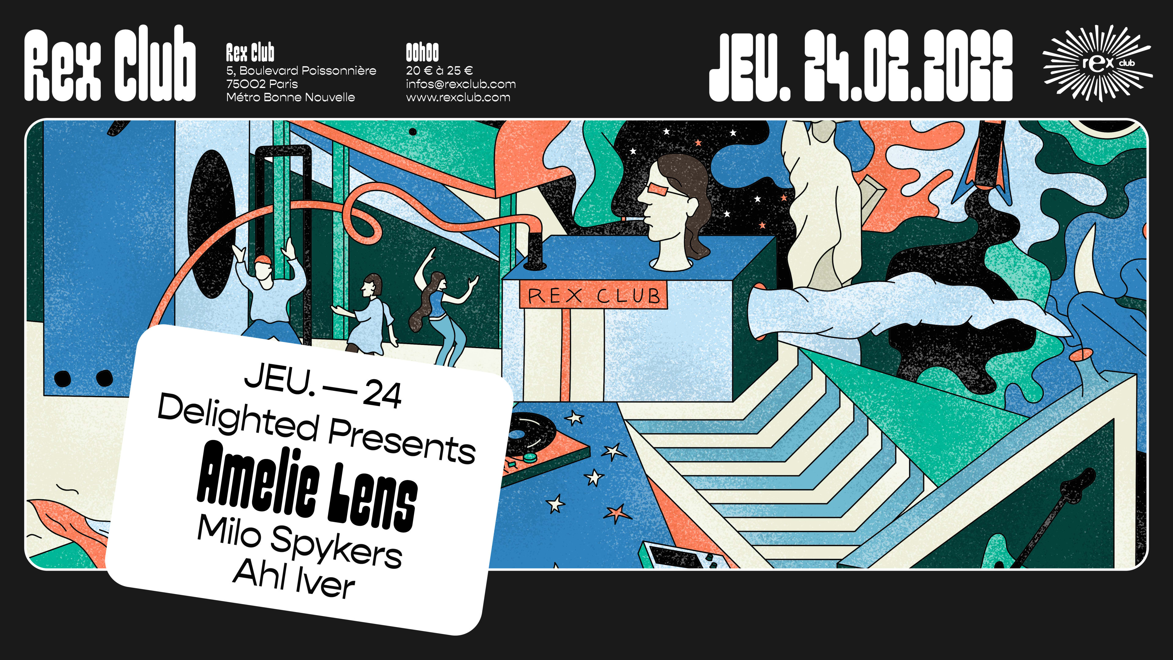 Delighted Presents: Amelie Lens, Milo Spykers, Ahl Iver
