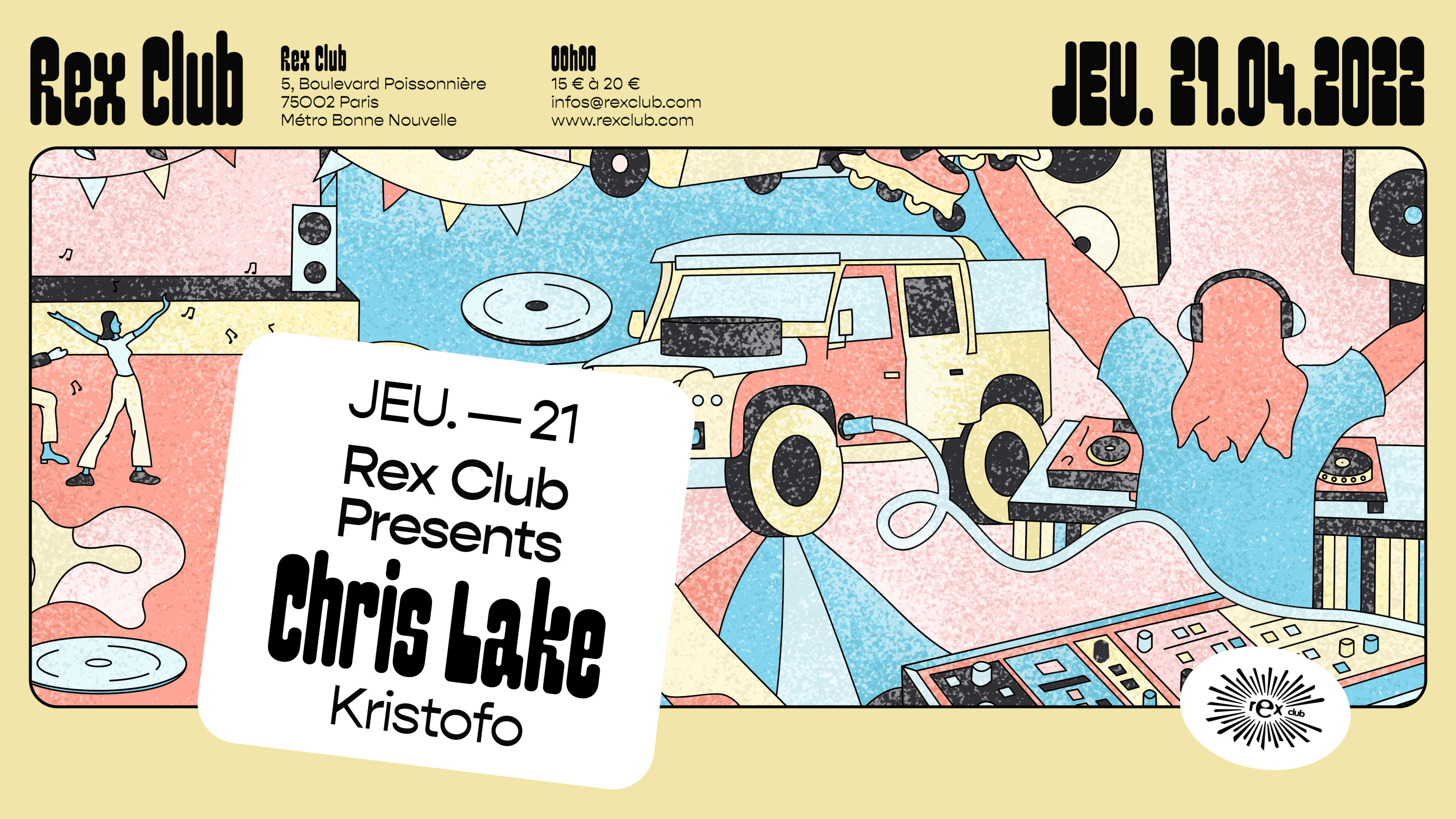 Rex Club Présente Chris Lake & Kristofo