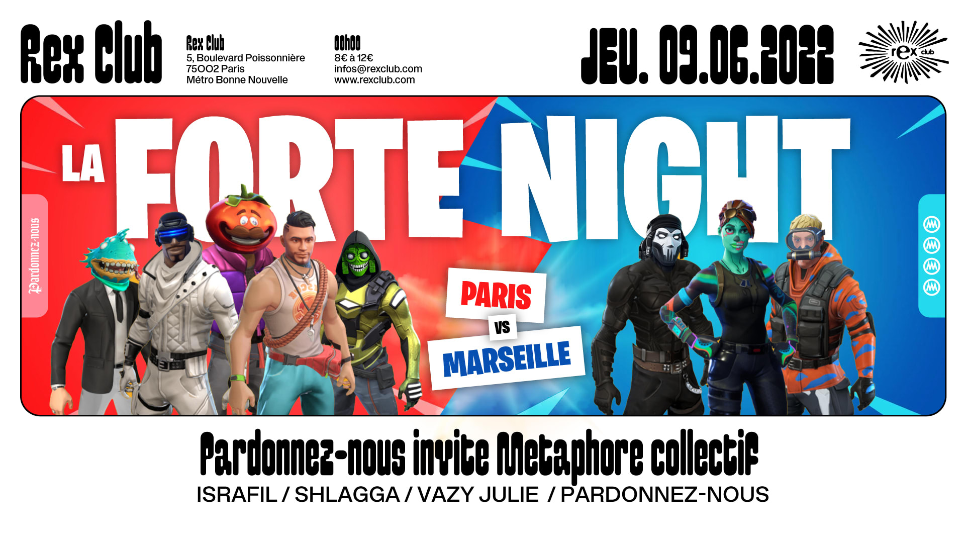Pardonnez-Nous Invite Metaphore Collectif
