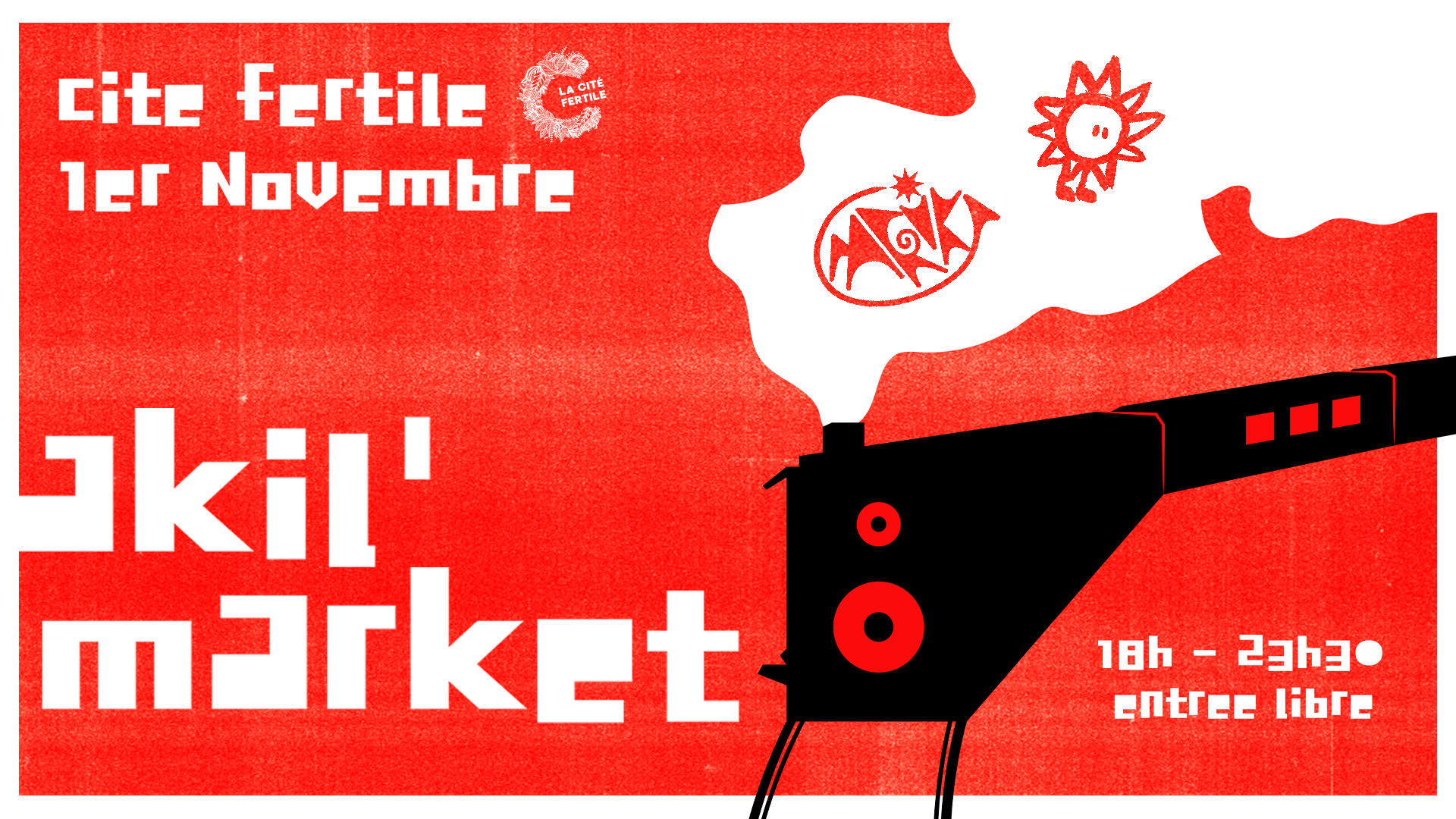 Akil - Market À La Cité Fertile