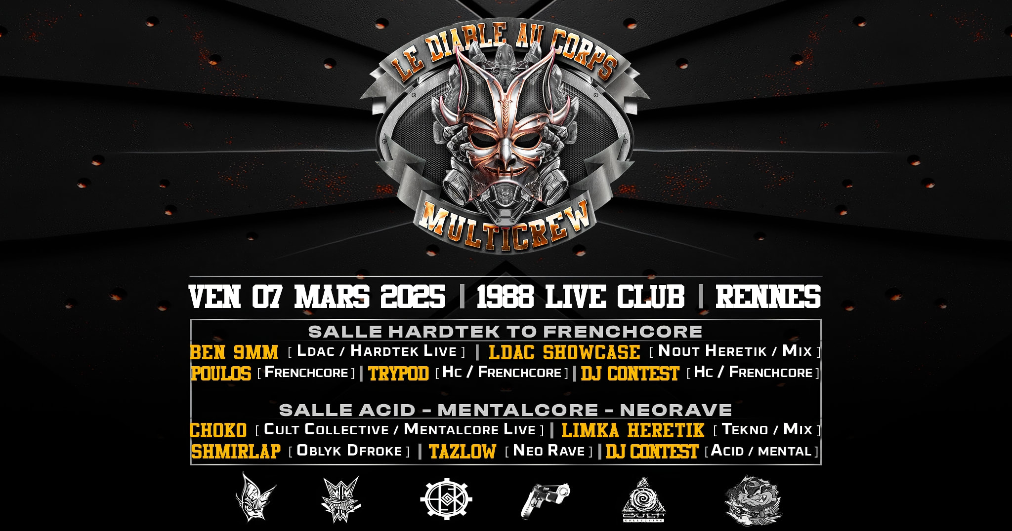 Le Diable Au Corps Multicrew 2 Salles - 88vibes