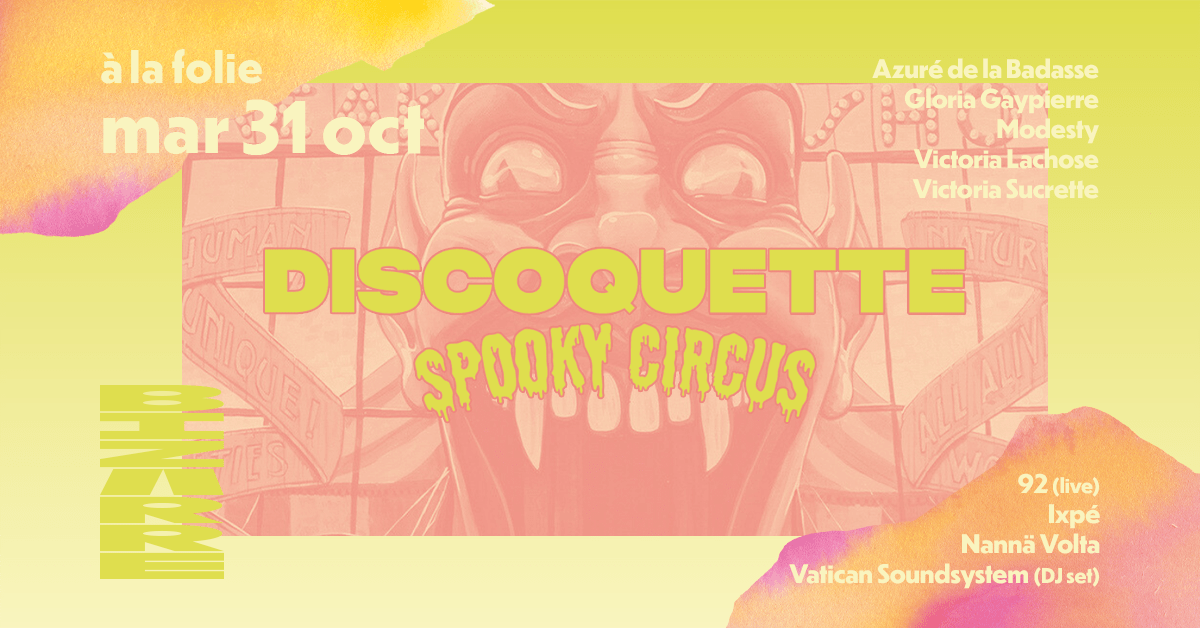 Bizarre • Discoquette “Spooky Circus”