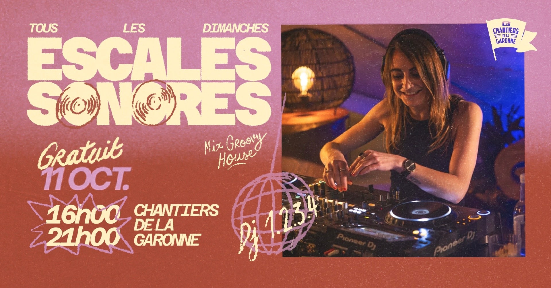 Les Escales Sonores Avec Dj 1234